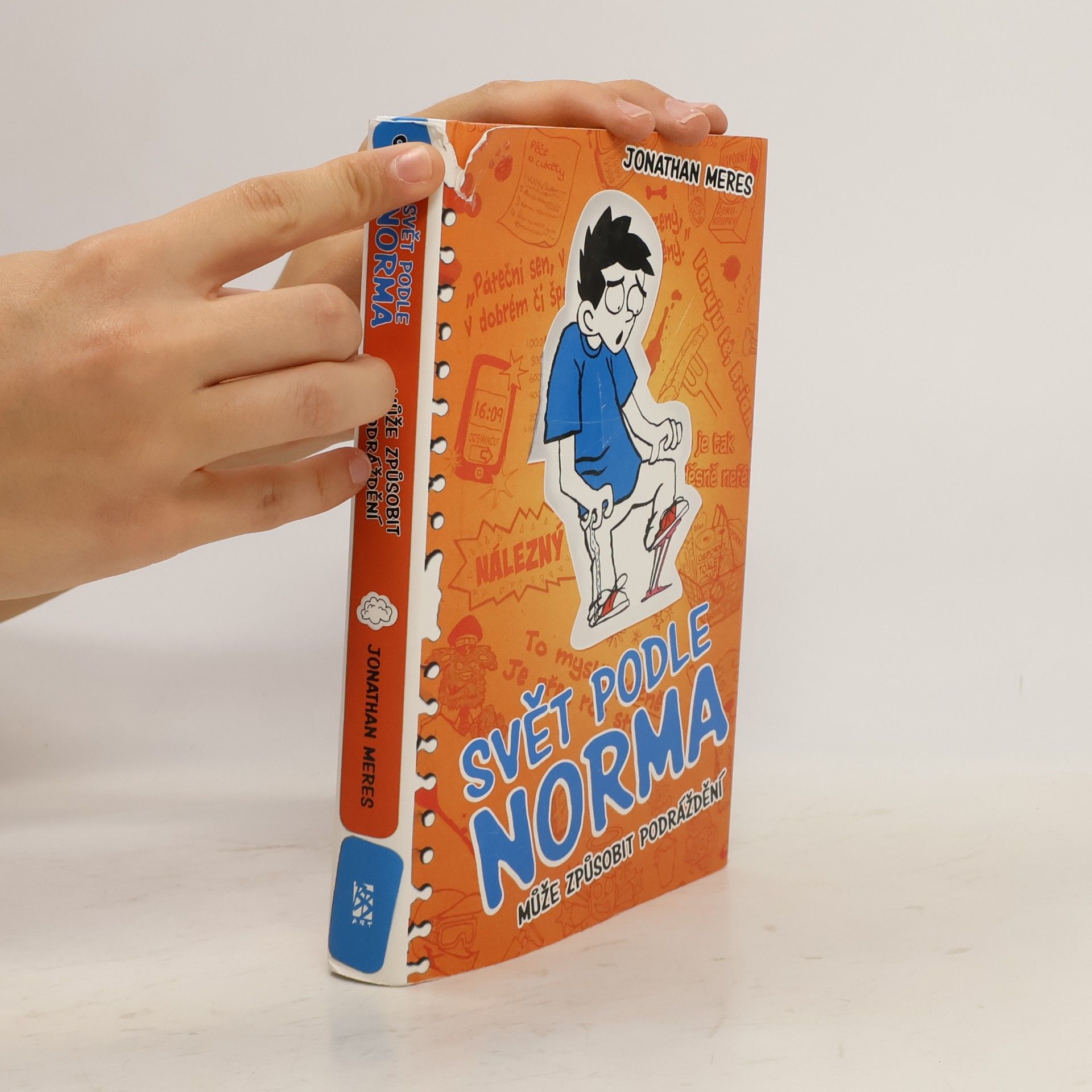 Jonathan Meres Svět podle Norma. Může způsobit podráždění