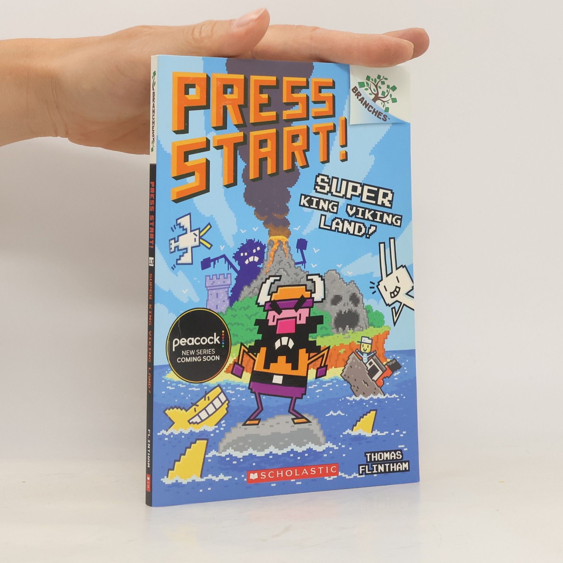 Thomas Flintham Super King Viking Land!: A Branches Book (Press Start! #13)