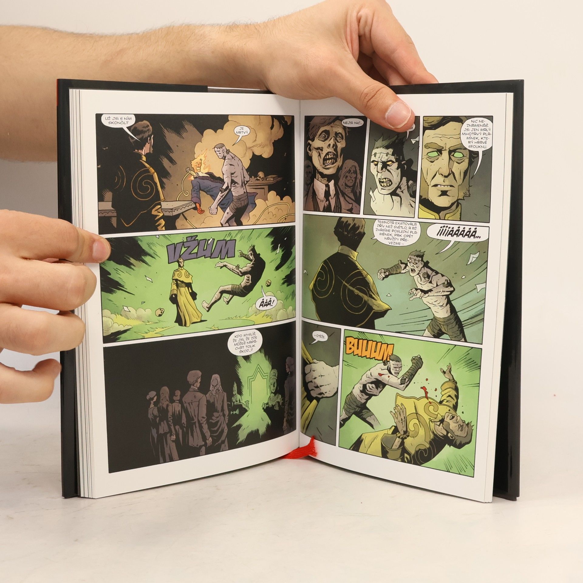 Mike Mignola Frankenstein v podzemí