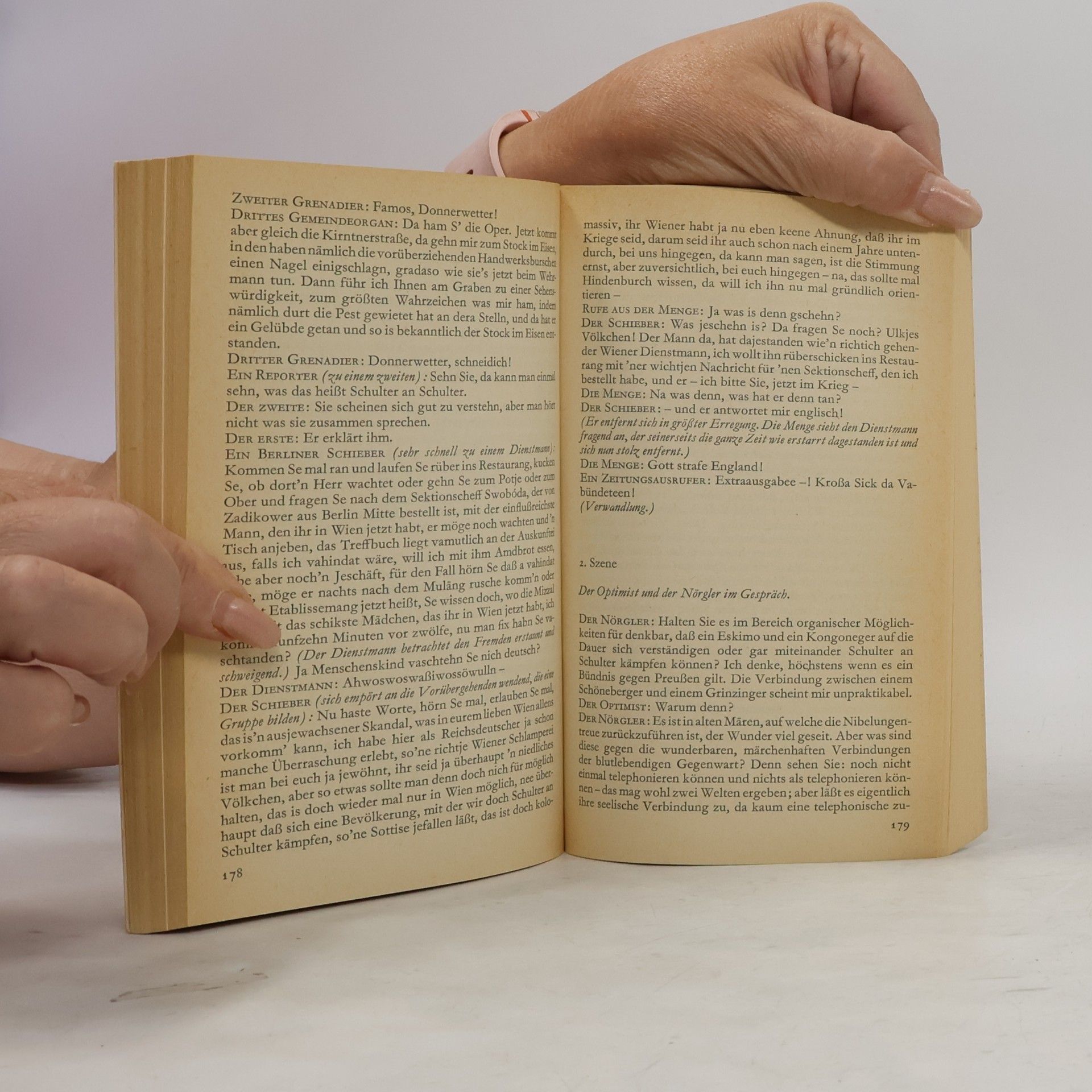 Karel Kraus Die Letzten Tage der Menschheit, Teil I.