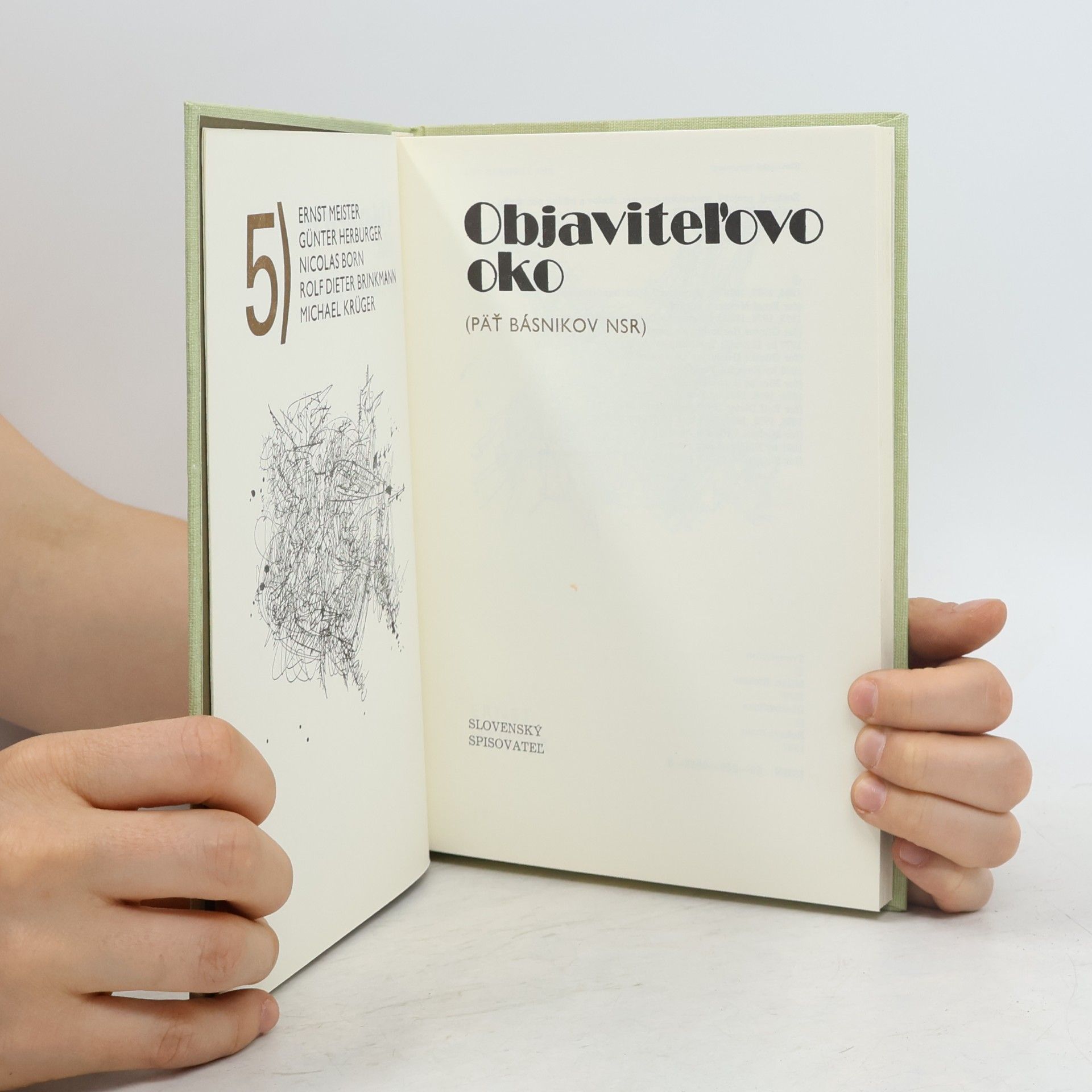 Ernst Meister Objavitel'ovo oko