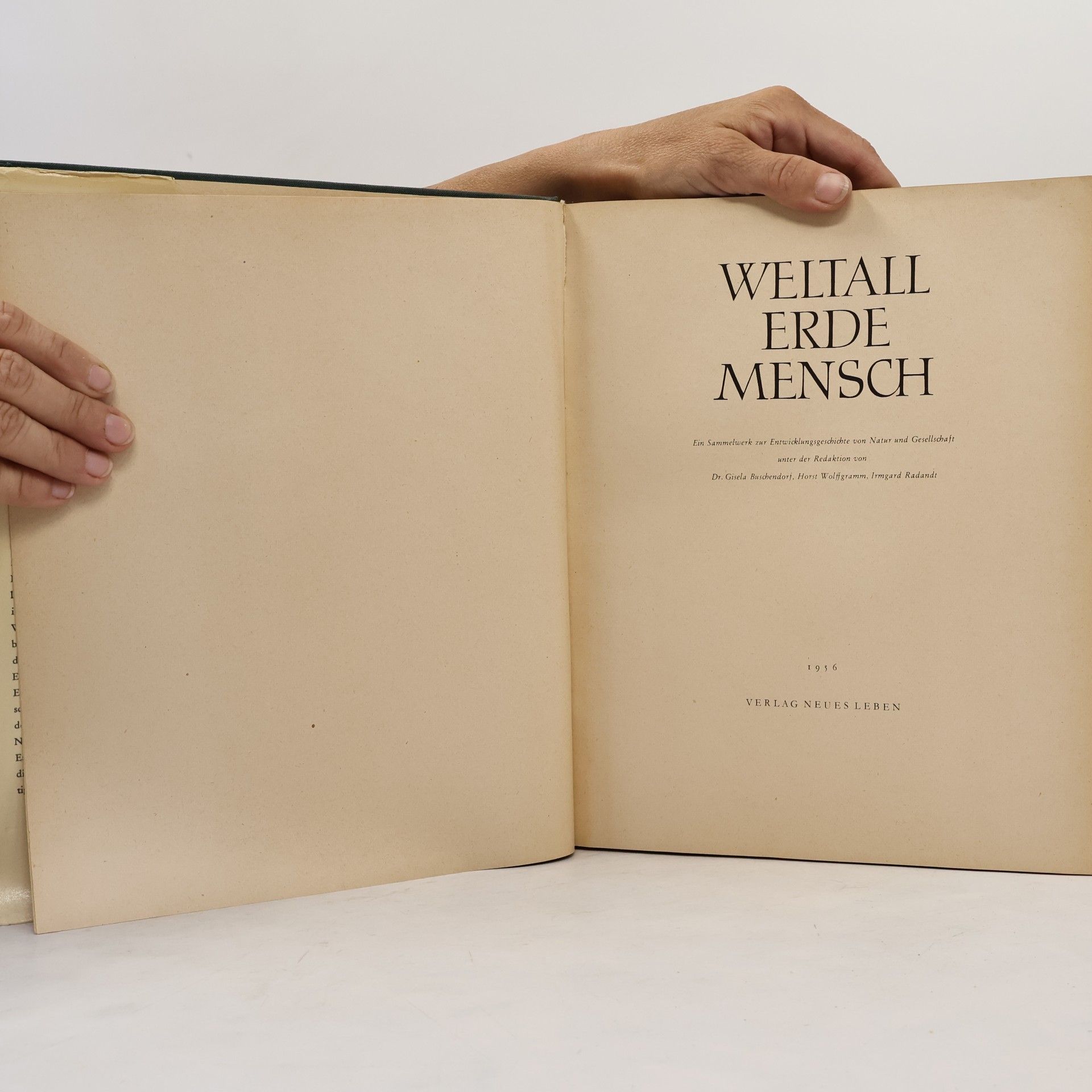 Kolektív autorov Weltall Erde Mensch