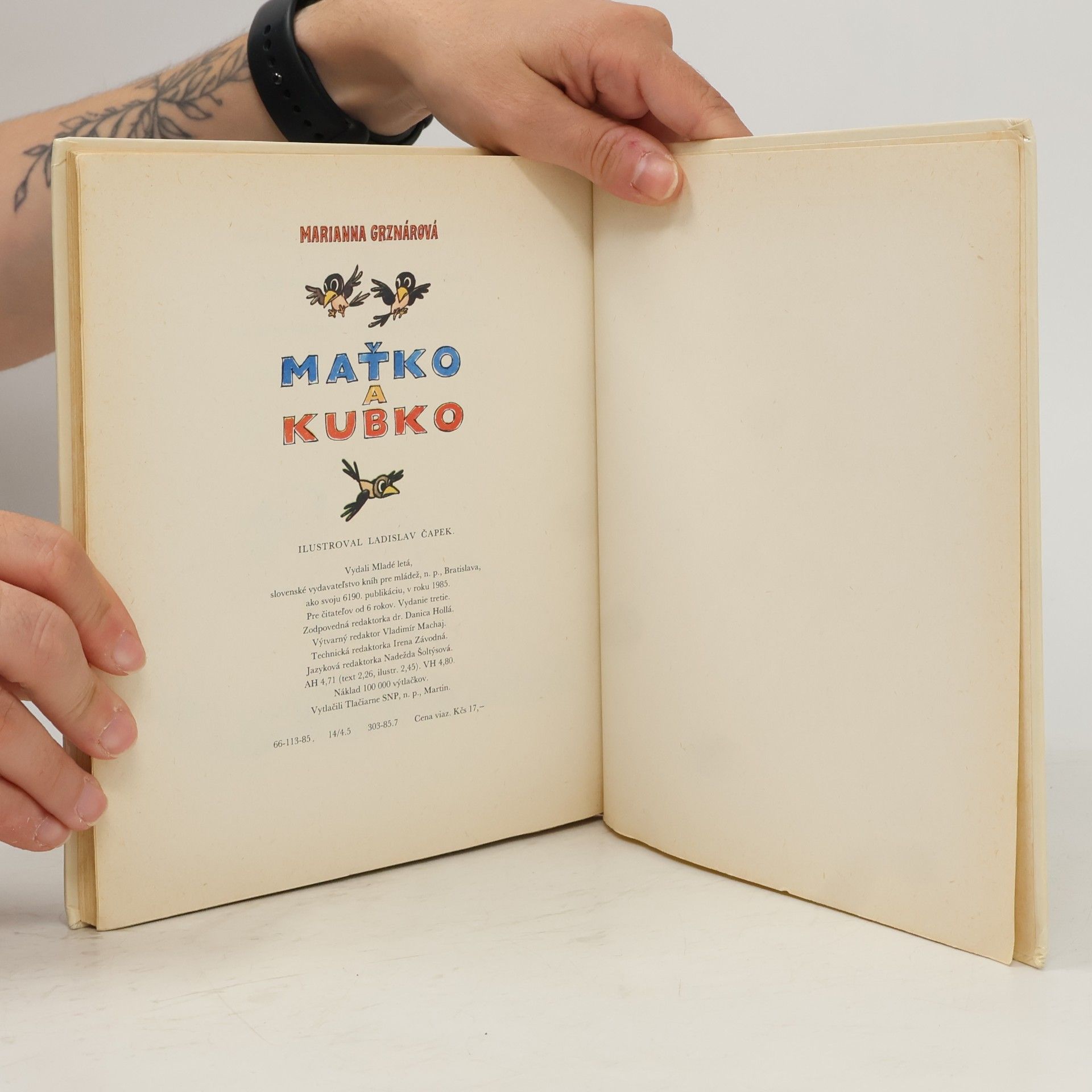 Marianna Grznárová Maťko a Kubko