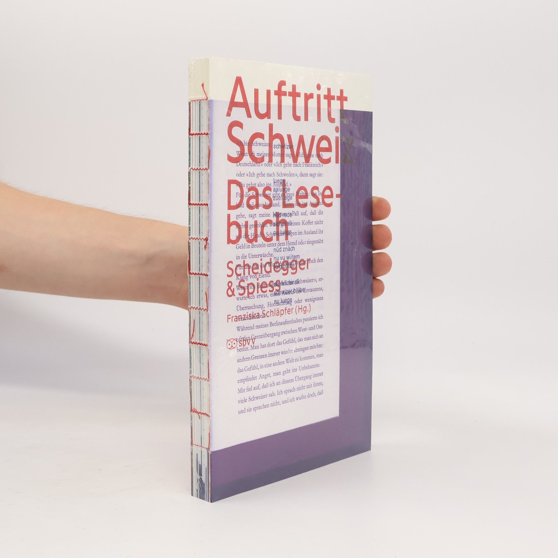 Franziska Schläpfer Auftritt Schweiz. Das Lesebuch