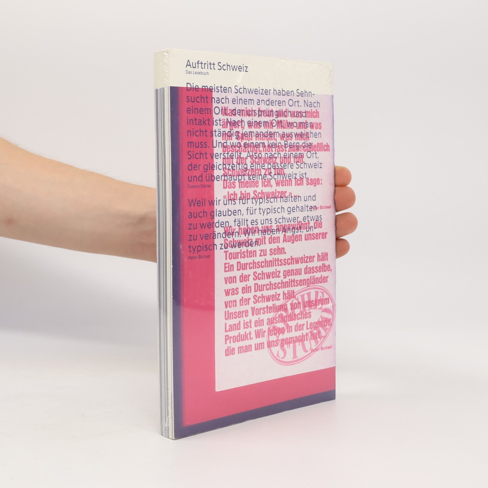 Franziska Schläpfer Auftritt Schweiz. Das Lesebuch