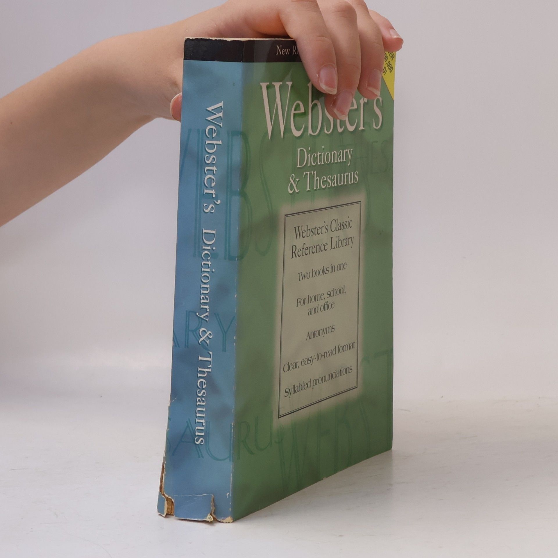 Various authors Webster's Dictionary & Thesaurus