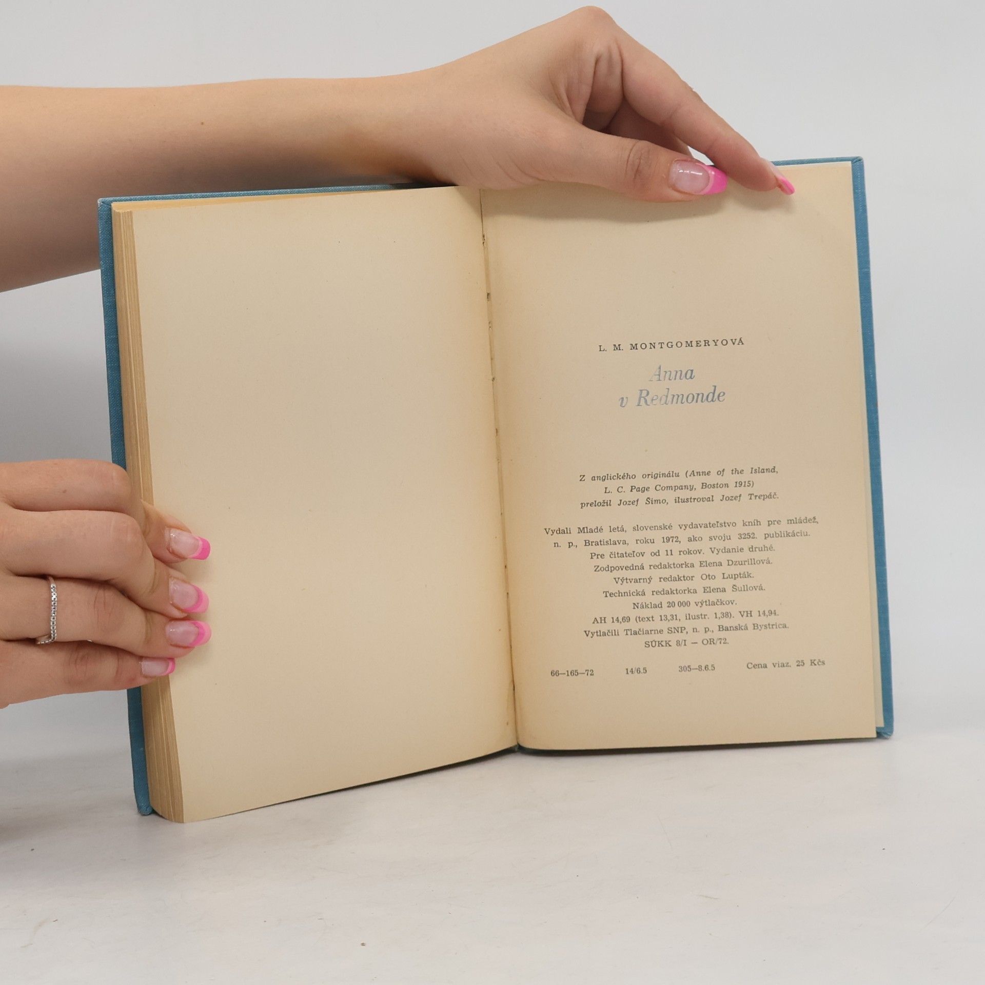 Lucy Maud Montgomery Anna v Redmonde
