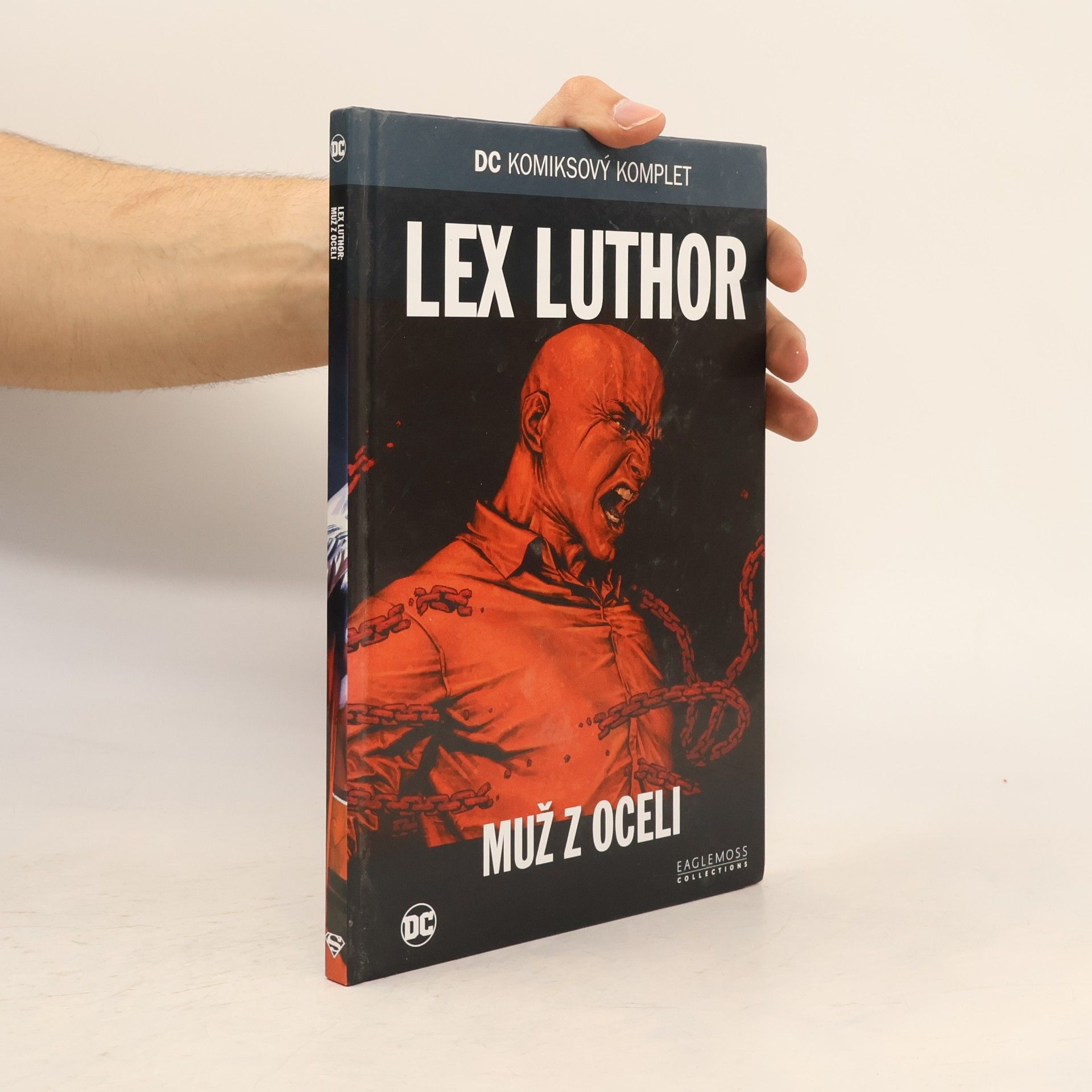 neuveden Lex Luthor. Muž z oceli