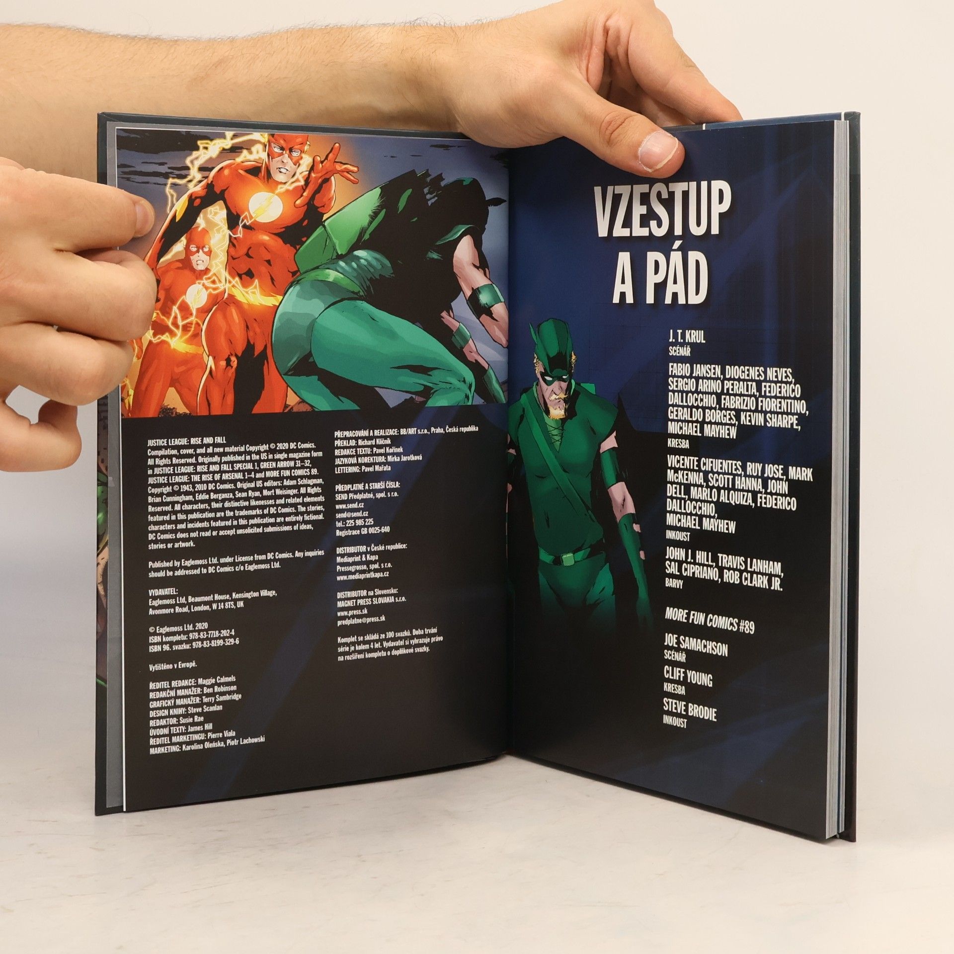 Kolektiv autorů Liga spravedlnosti. Vzestup a pád