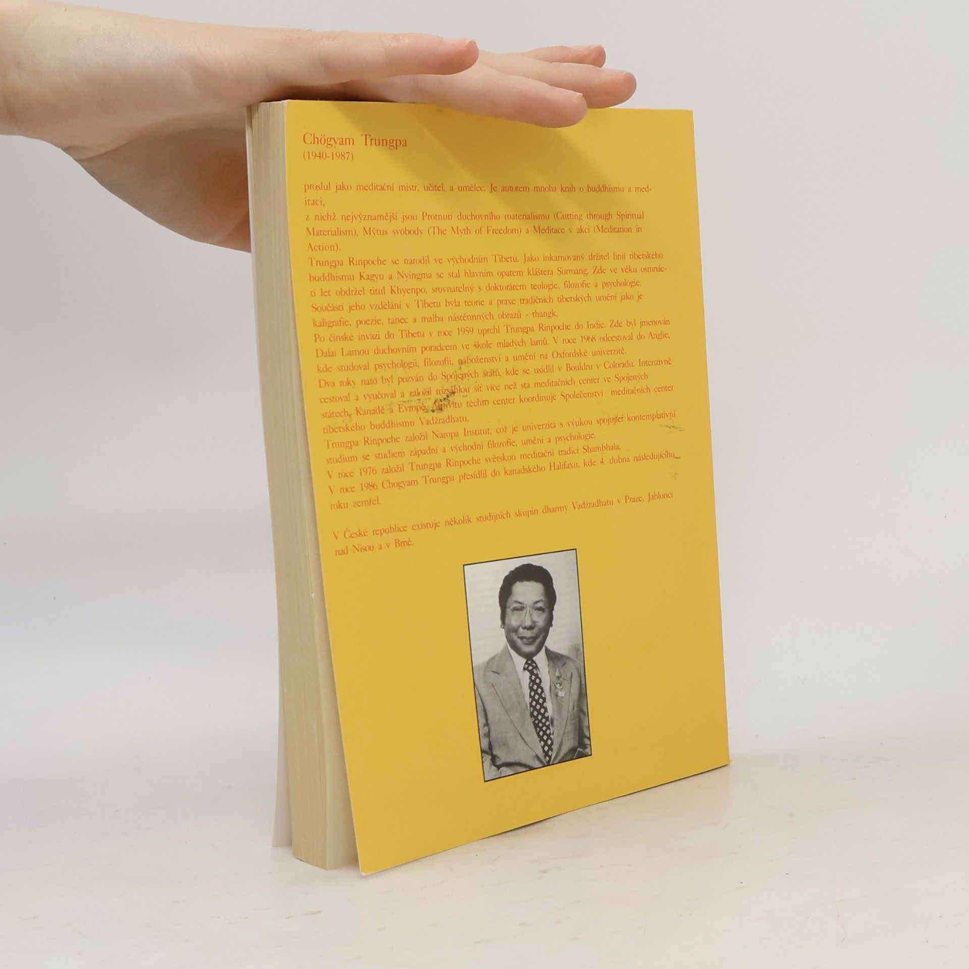 Čhögjam Trungpa Protnutí duchovního materialismu