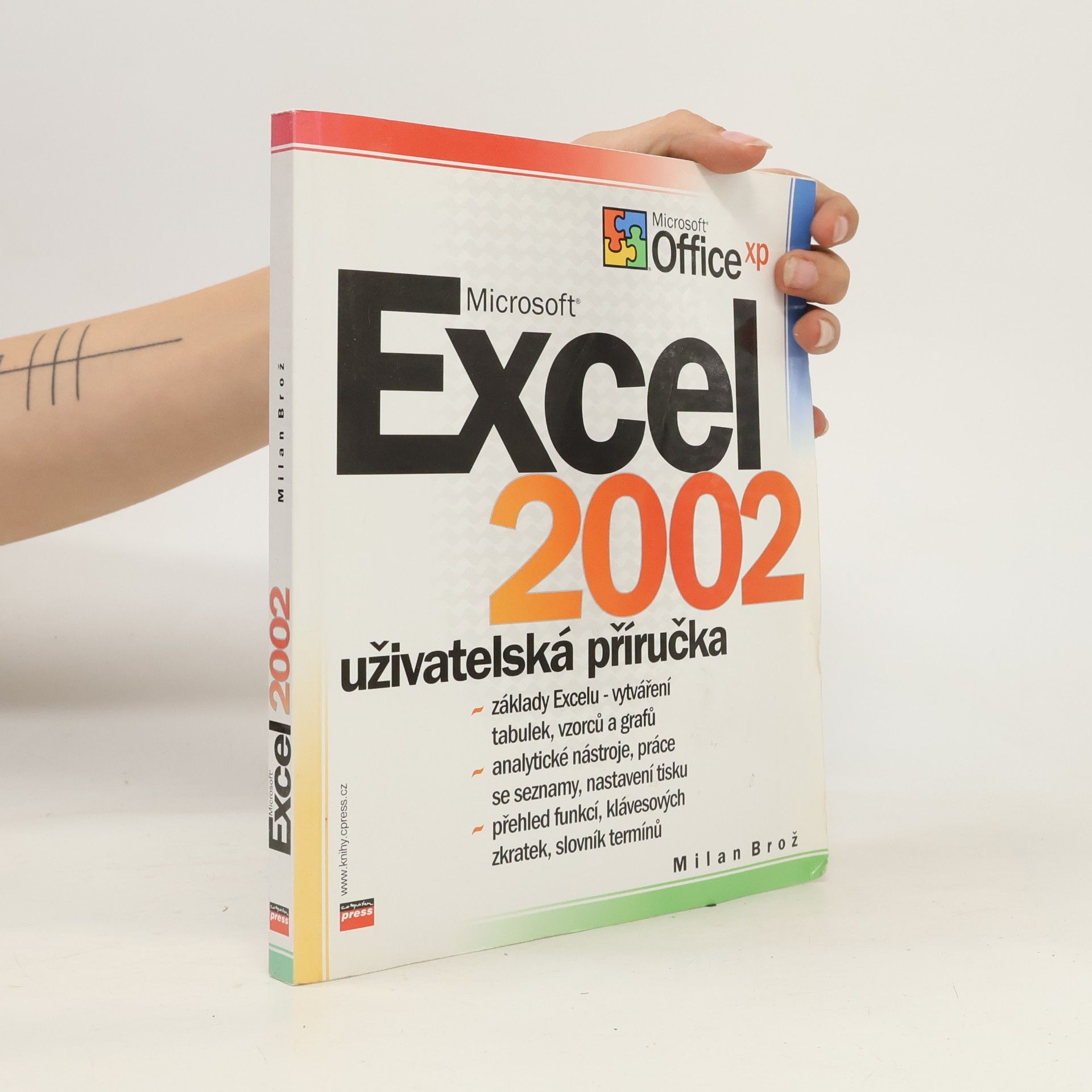 Milan Brož Microsoft Excel 2002. Uživatelská příručka