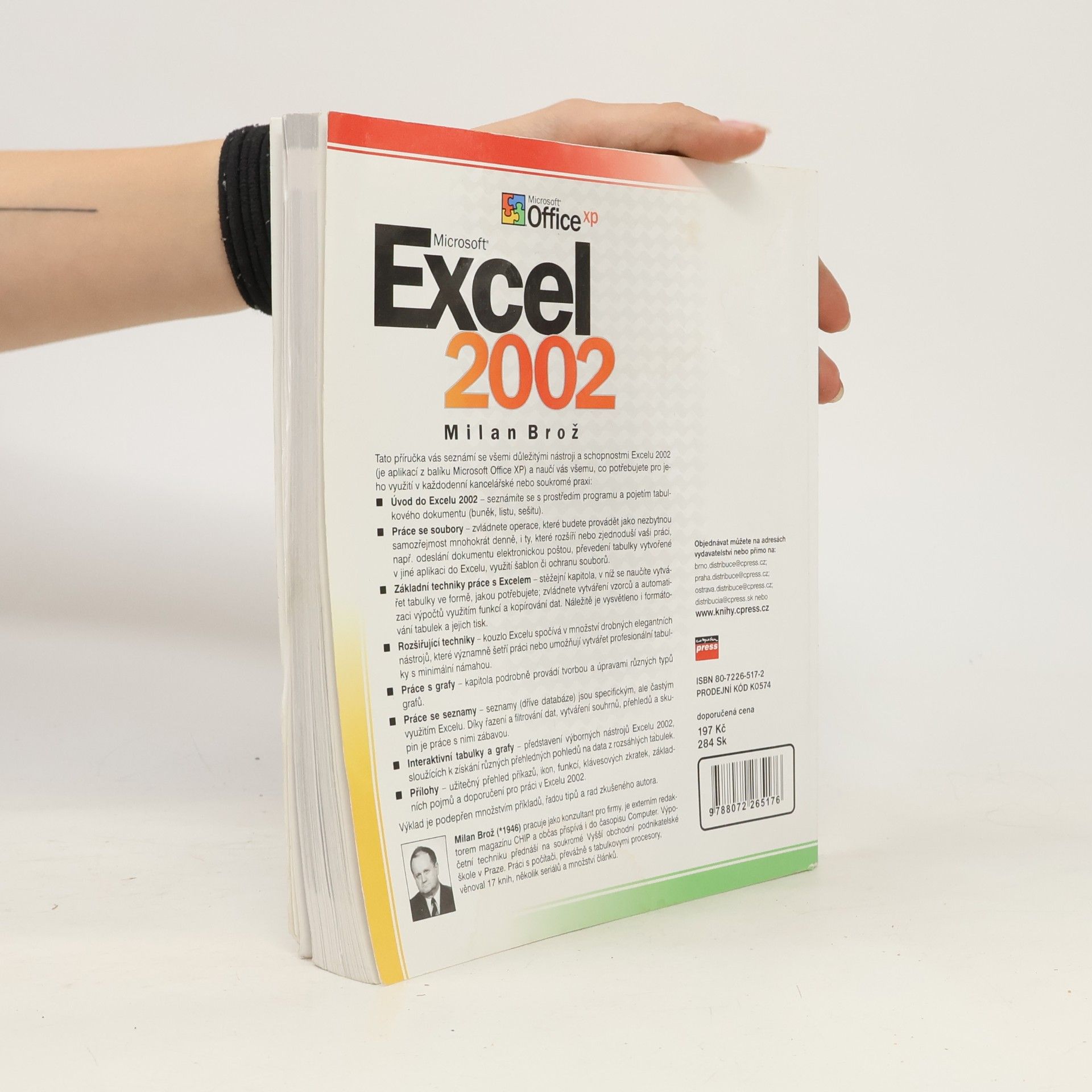 Milan Brož Microsoft Excel 2002. Uživatelská příručka