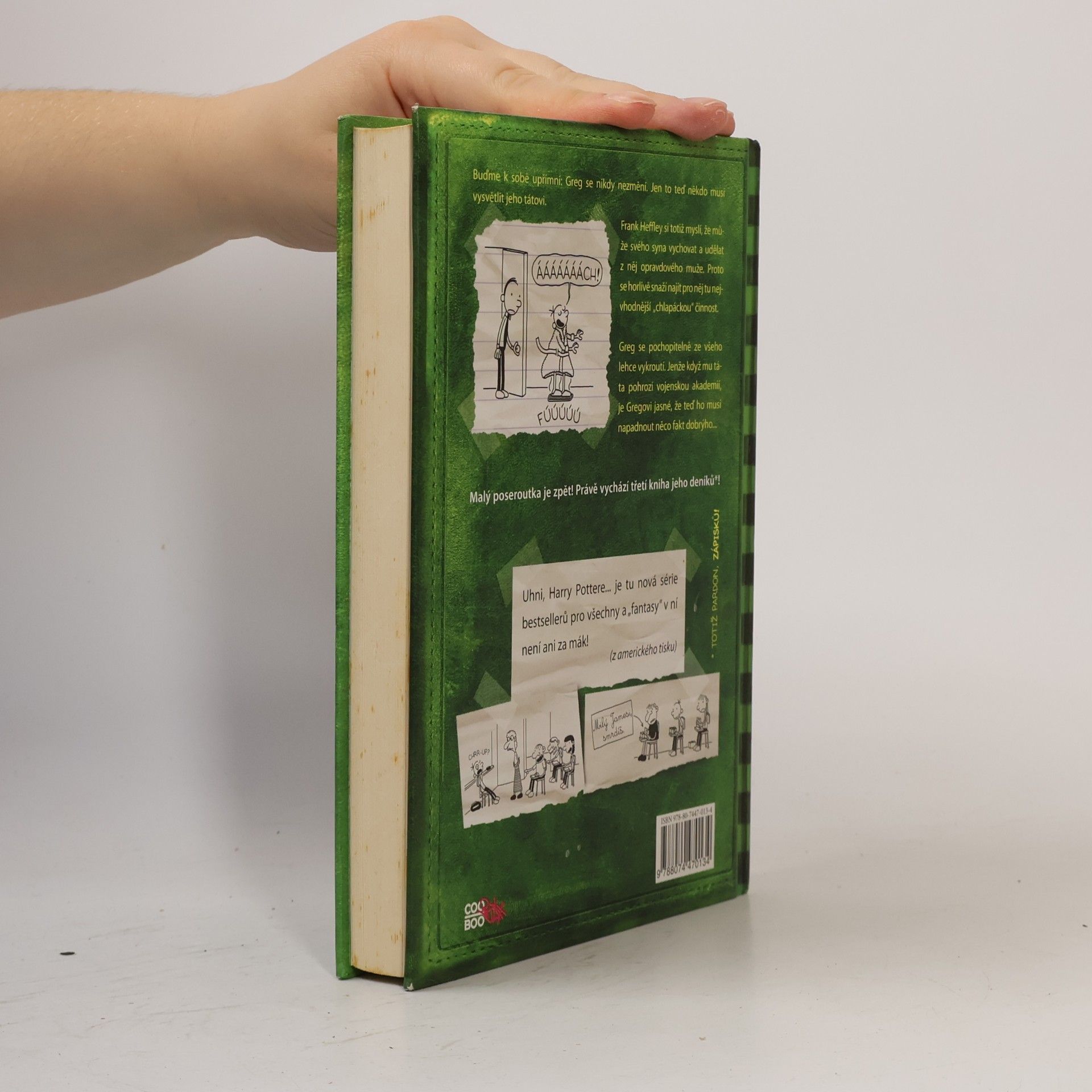 Jeff Kinney Deník malého poseroutky 3. Poslední kapka