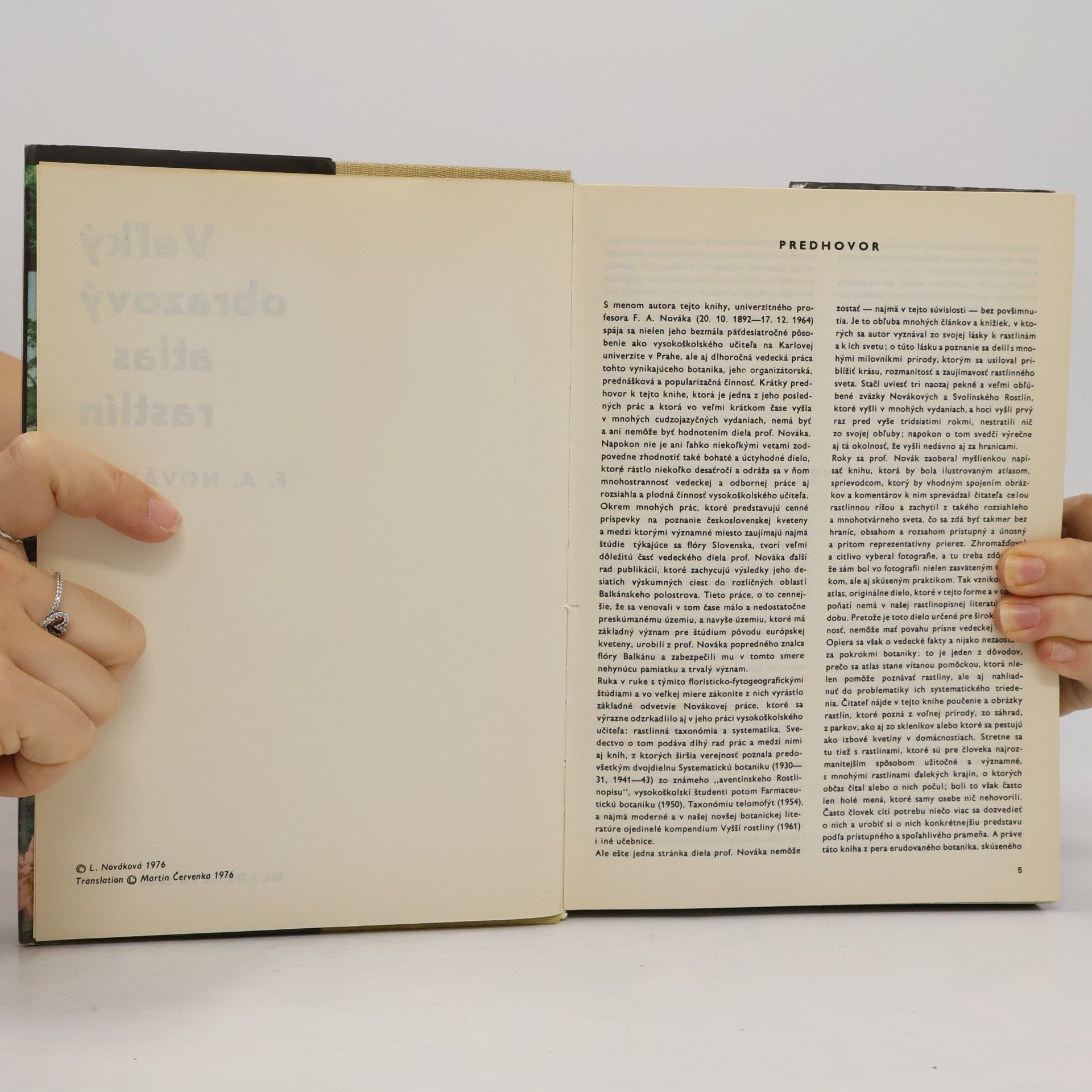 František Antonín Novák Veľký obrazový atlas rastlín