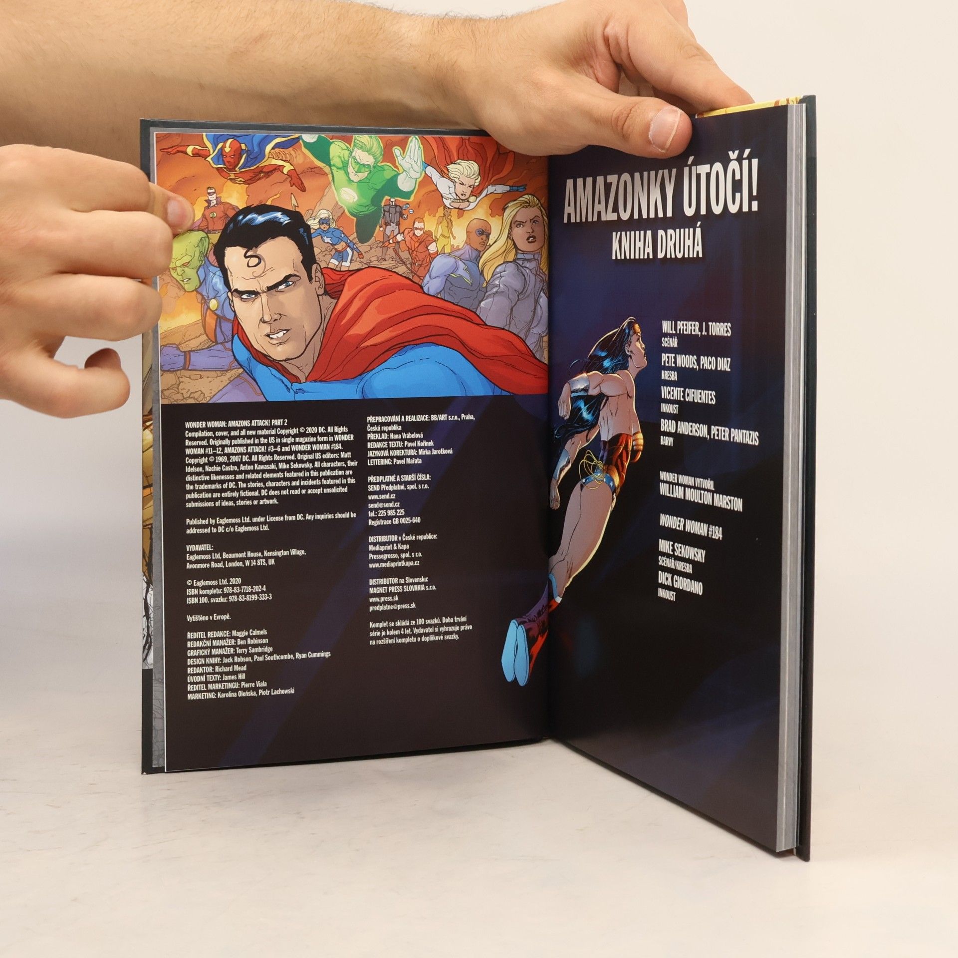 Kolektív autorov Wonder Woman. Amazonky útočí! Kniha druhá
