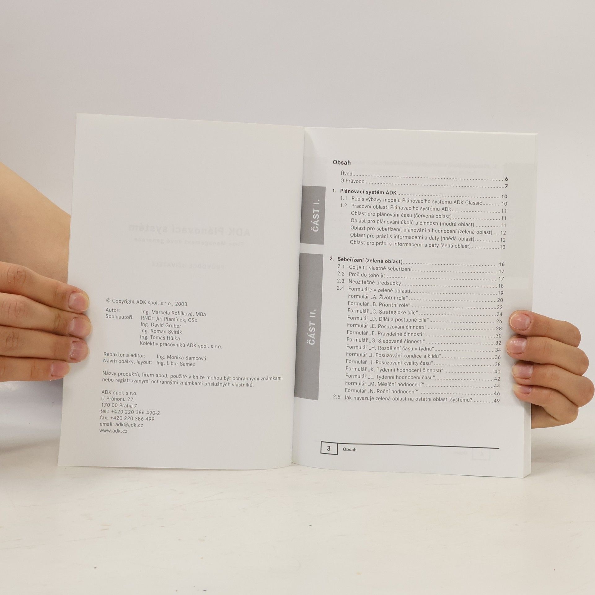 Kolektiv autorů ADK plánovací systém. Průvodce uživatele