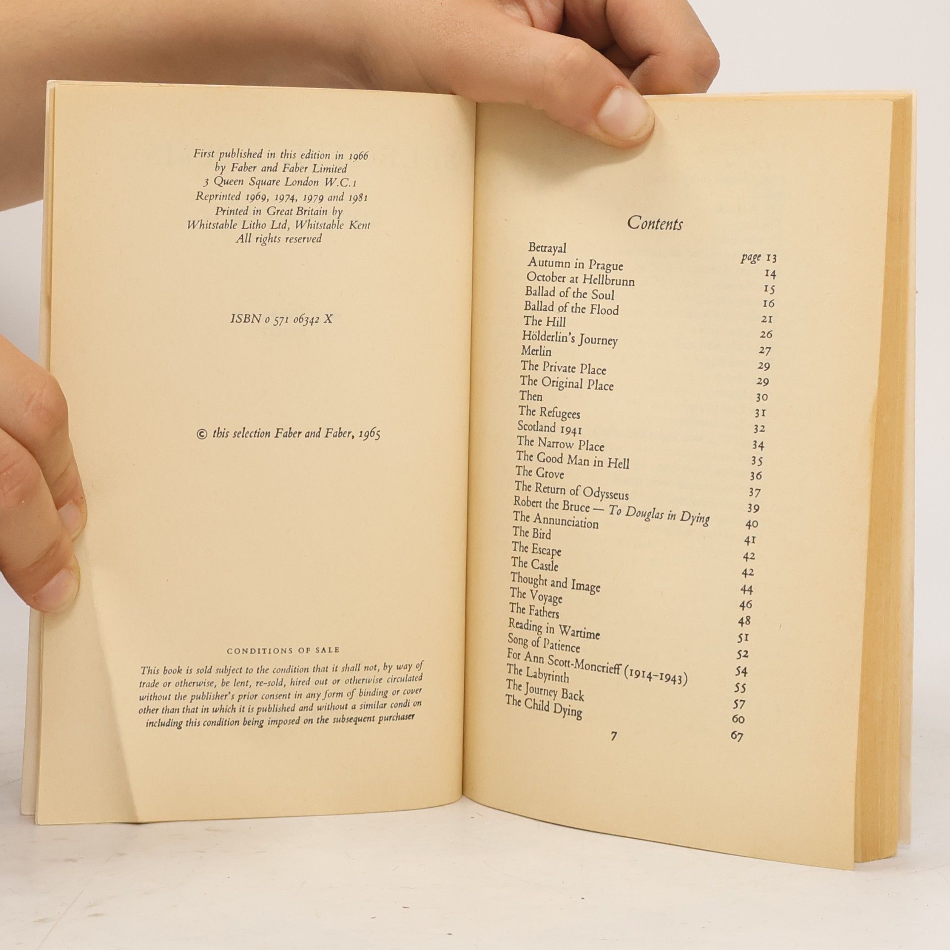 Edwin Muir Selected Poems