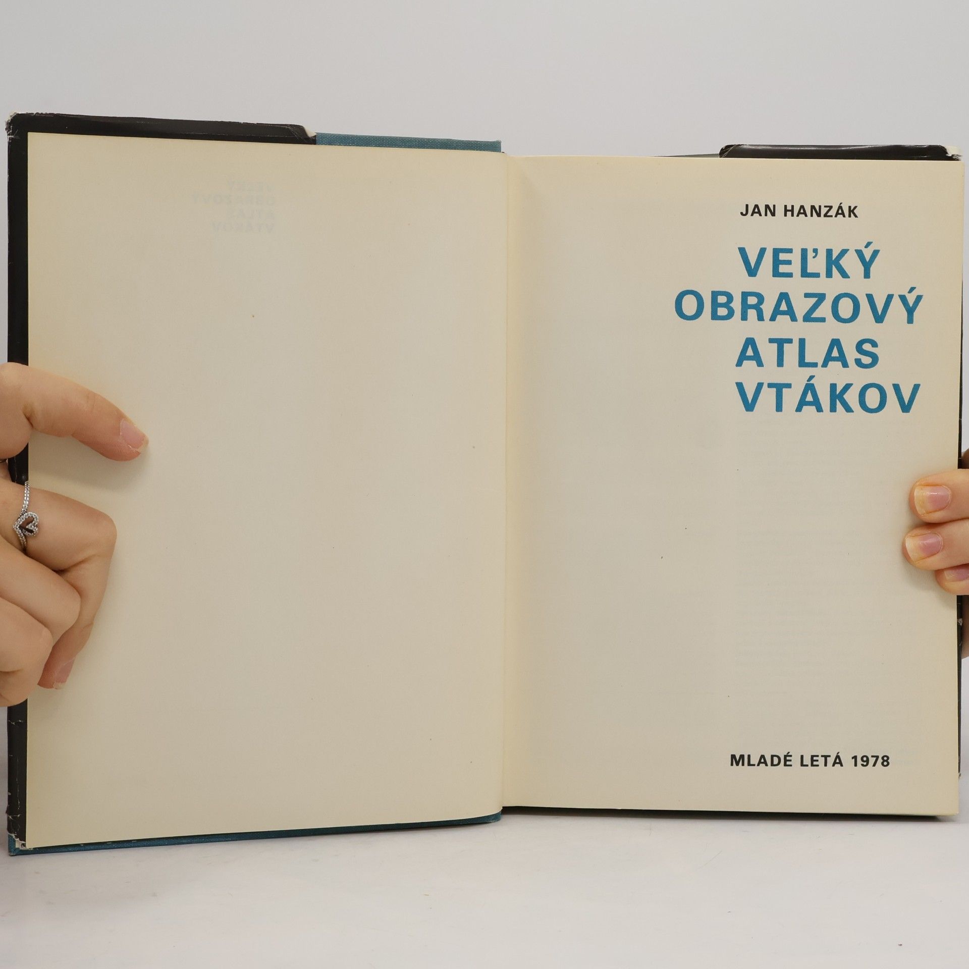 Jan Hanzák Veľký obrazový atlas vtákov