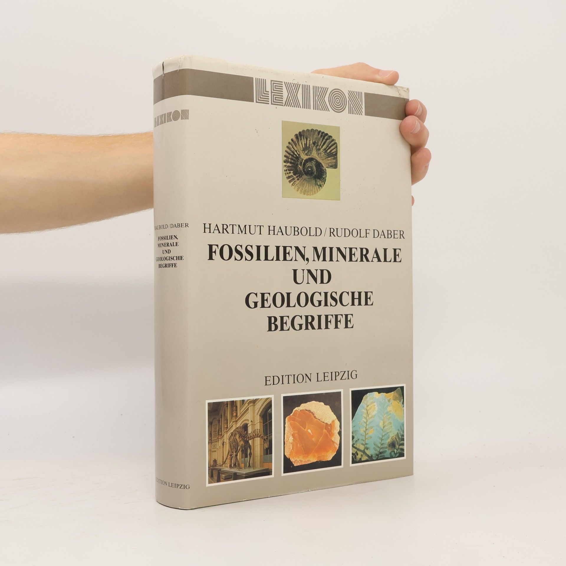 Hartmut Haubold Lexikon der Fossilien, Minerale und geologischen Begriffe