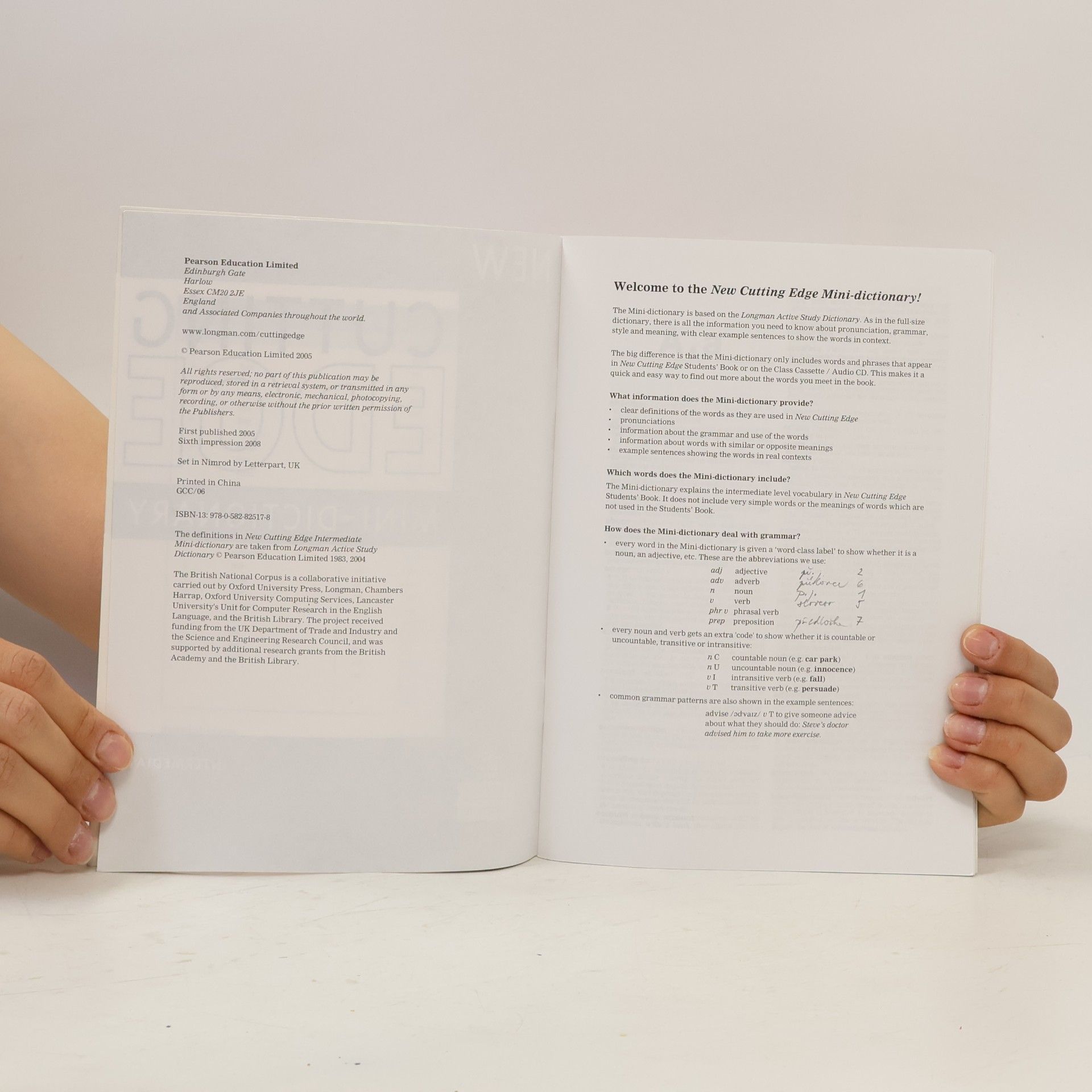 AA.VV. New Cutting Edge. Intermediate Mini-Dictionary