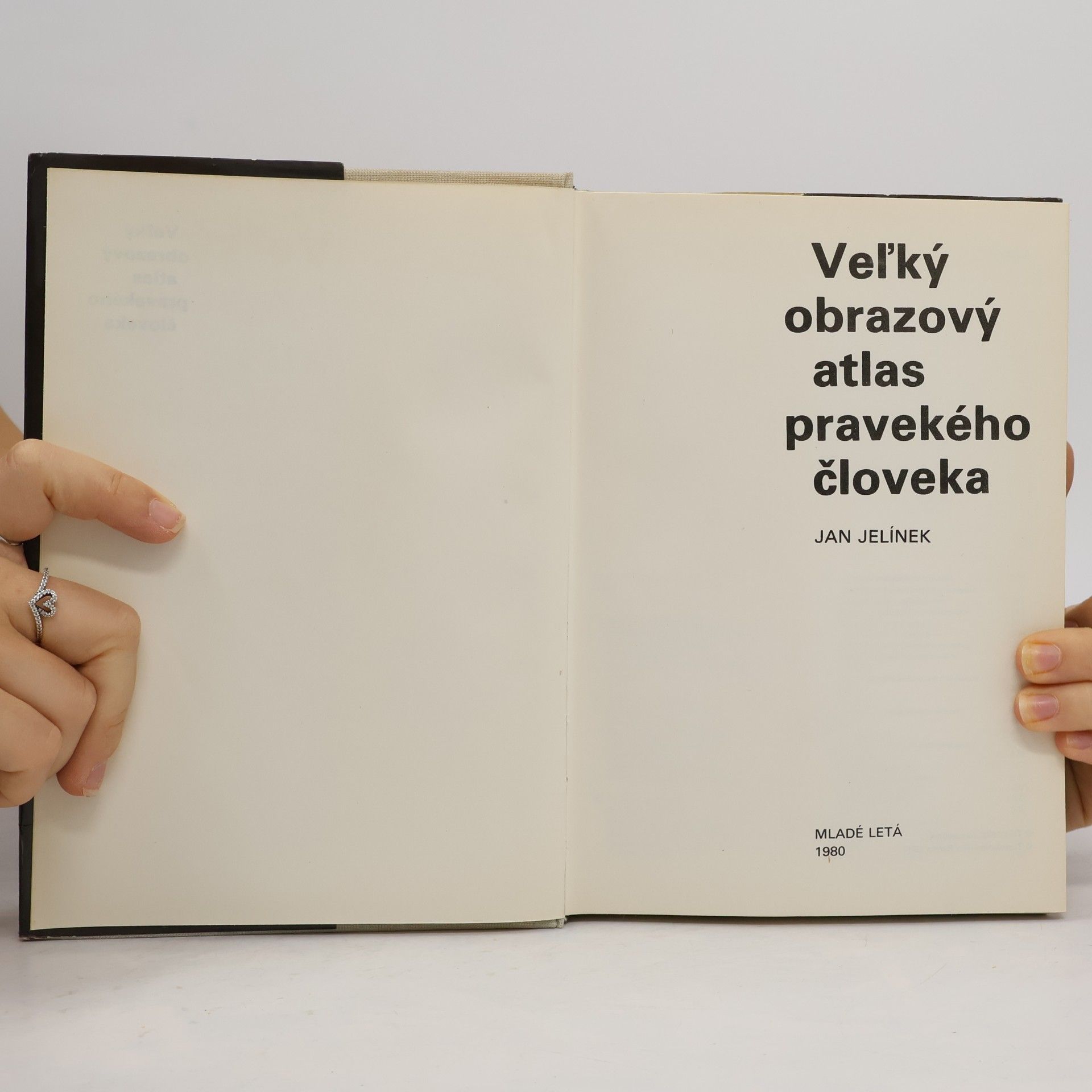 Jan Jelinek Veľký obrazový atlas pravekého človeka