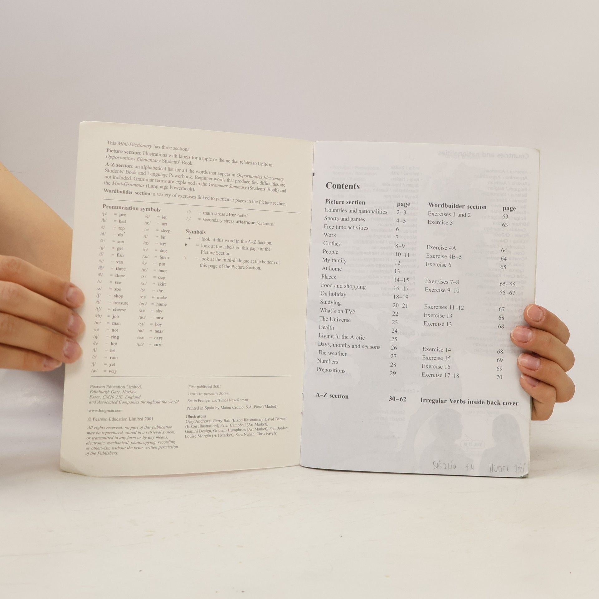 Christina Ruse Opportunities Elementary Mini-Dictionary