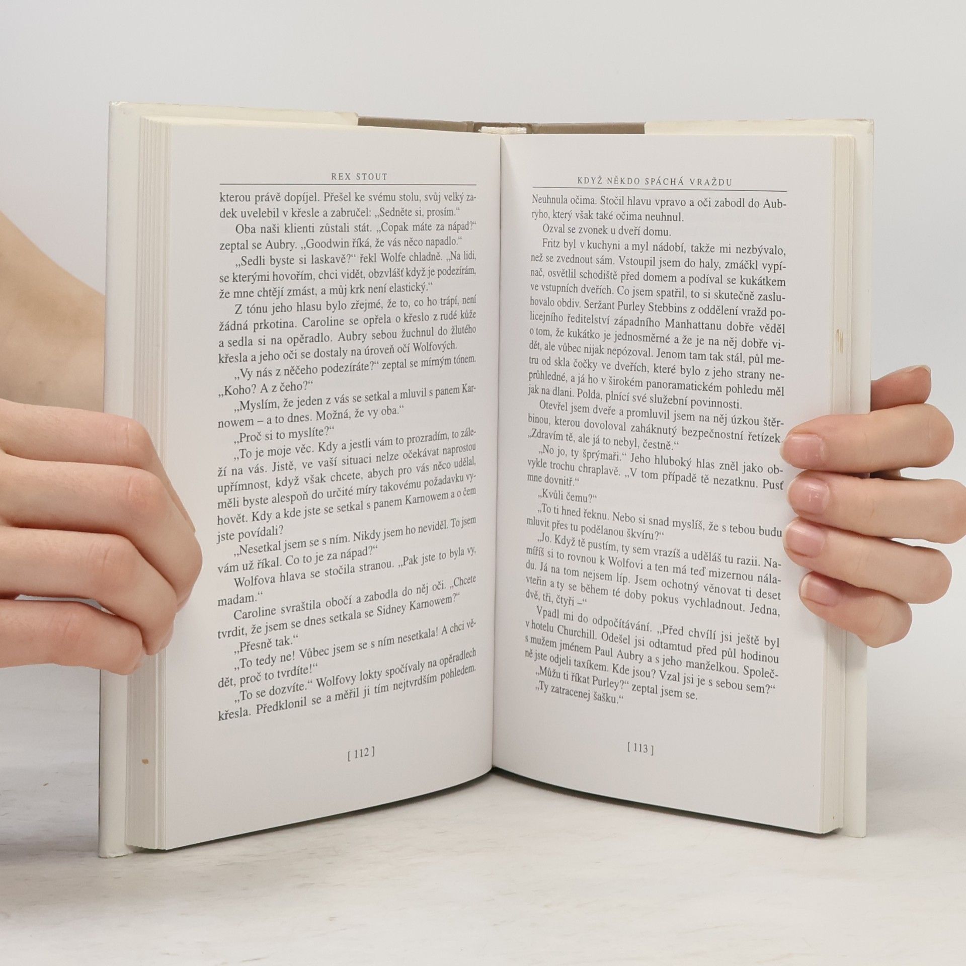 Rex Stout Tři svědkové