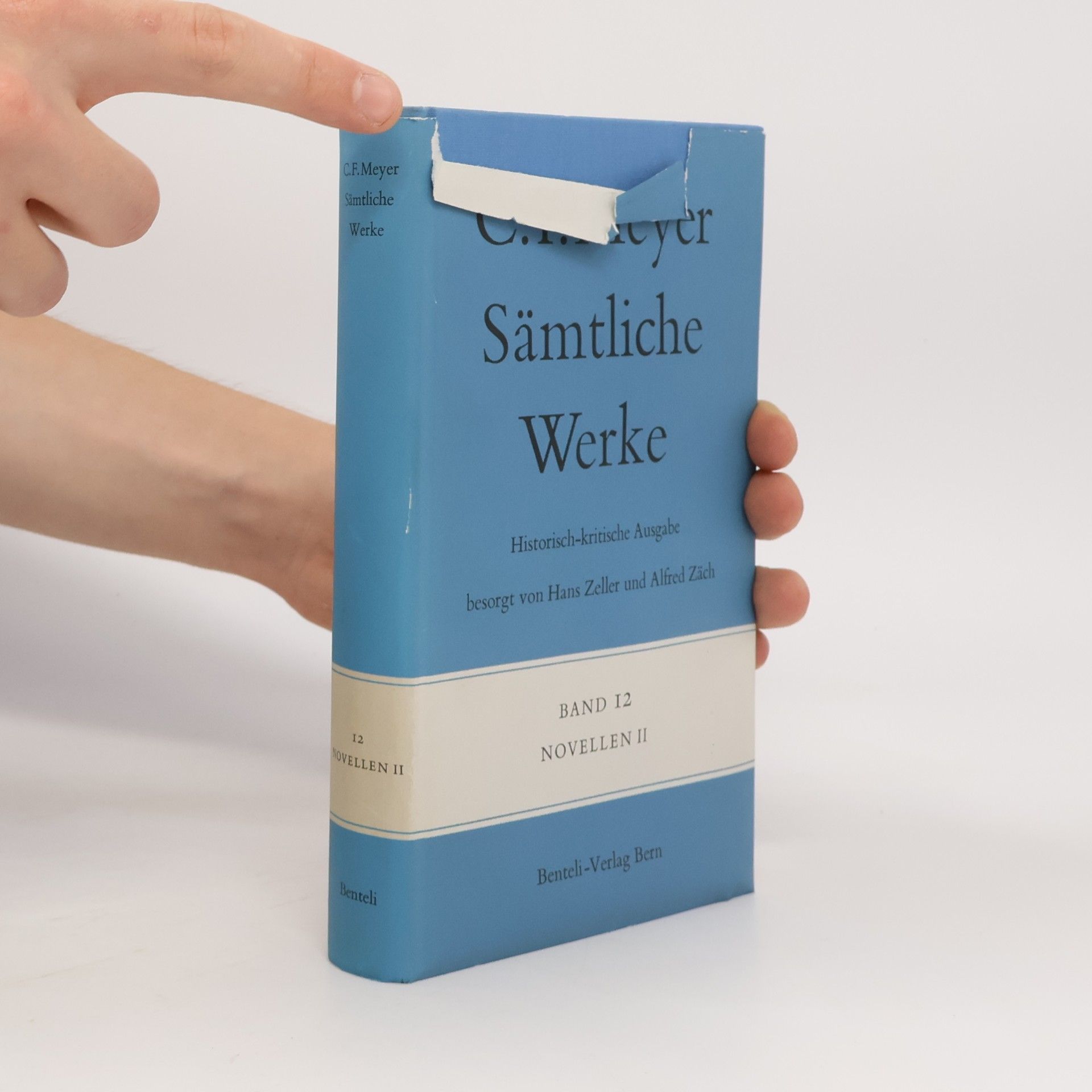 C. F. Meyer Samtliche Werke 12.