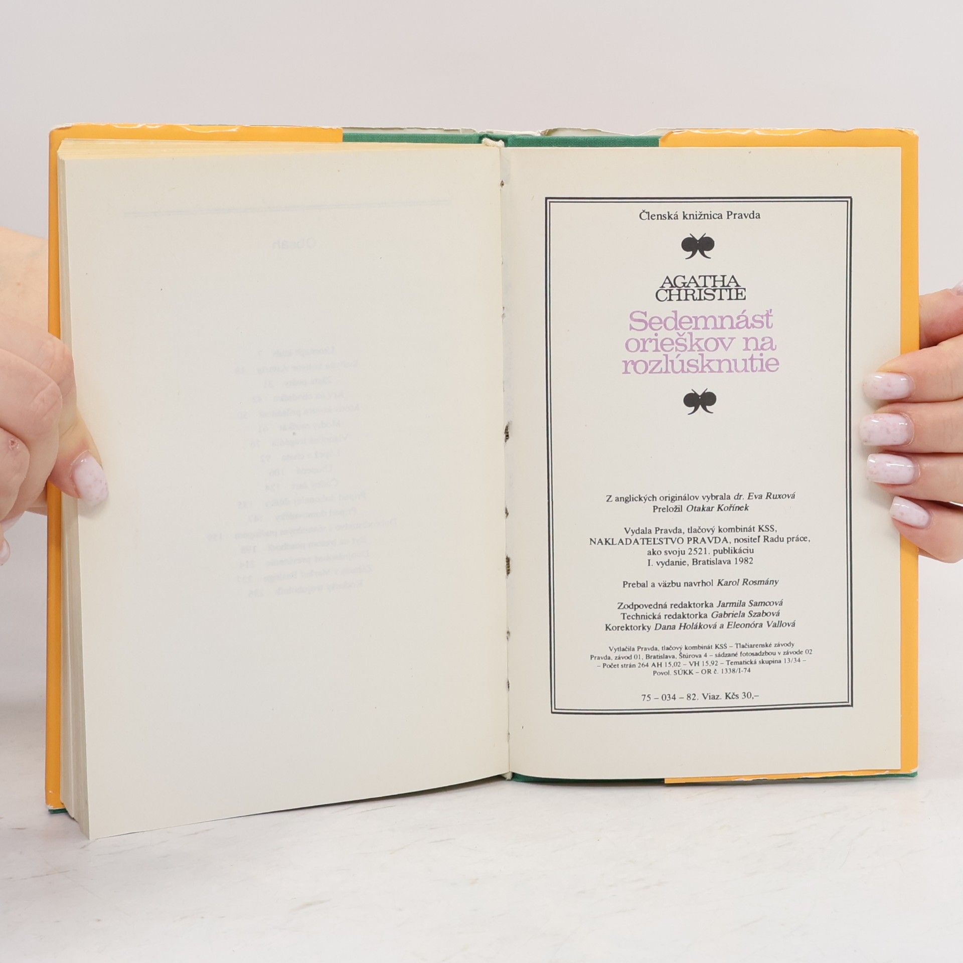 Agatha Christie Sedemnásť orieškov na rozlúsknutie