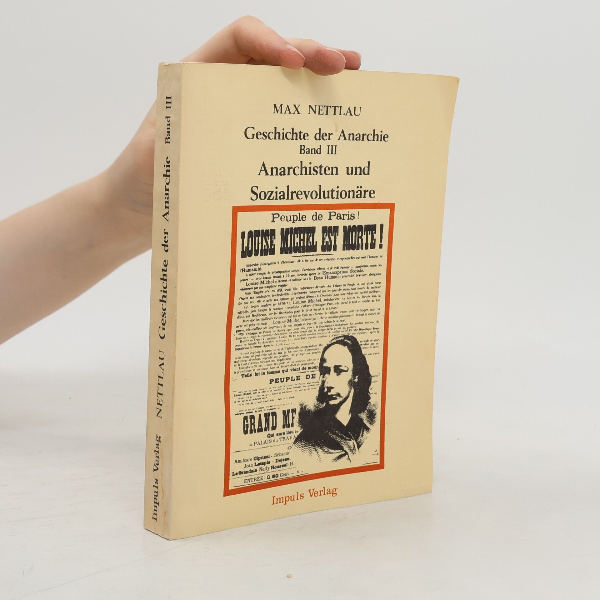 Max Nettlau Anarchisten und Sozialrevolutionäre