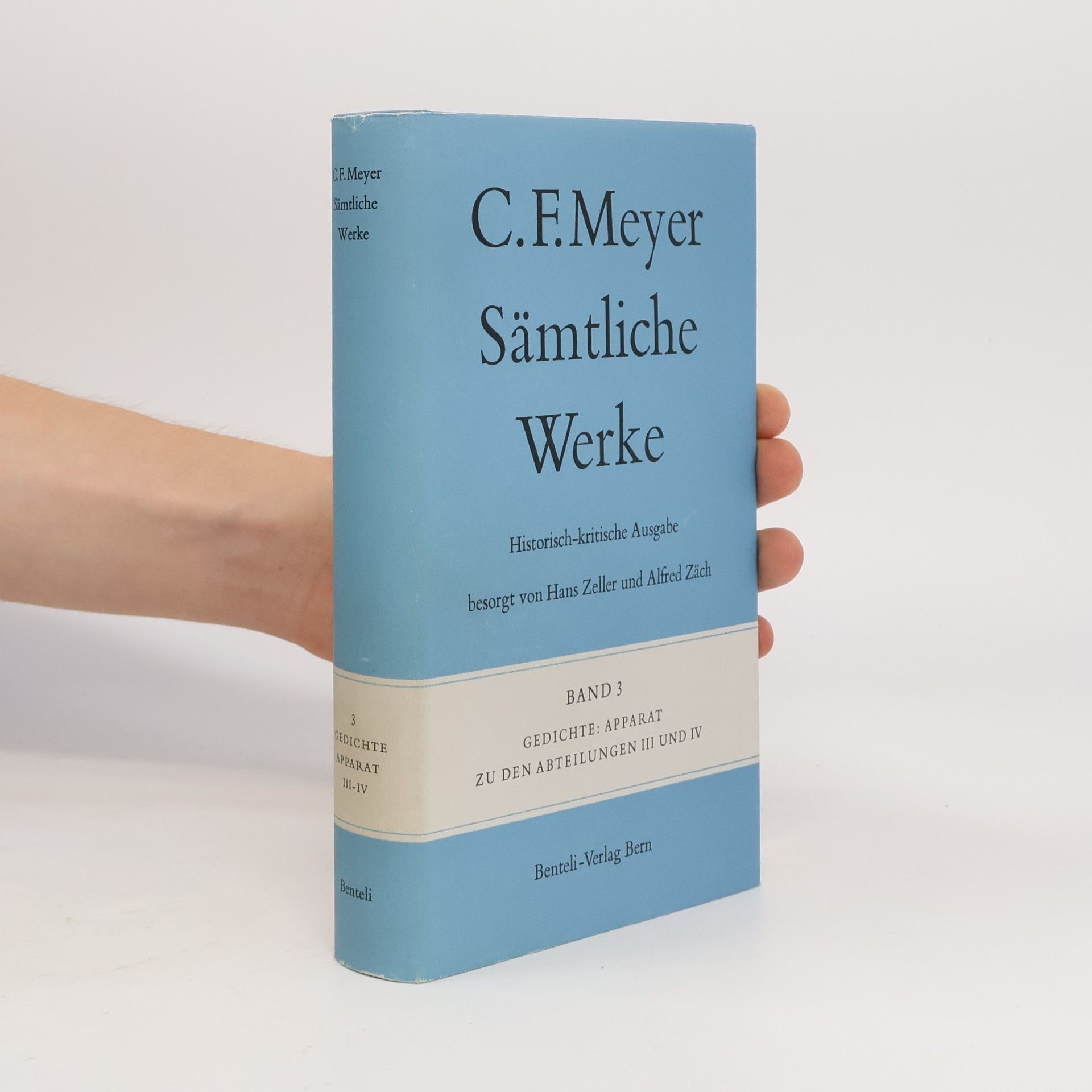 C. F. Meyer Sämtliche Werke 3