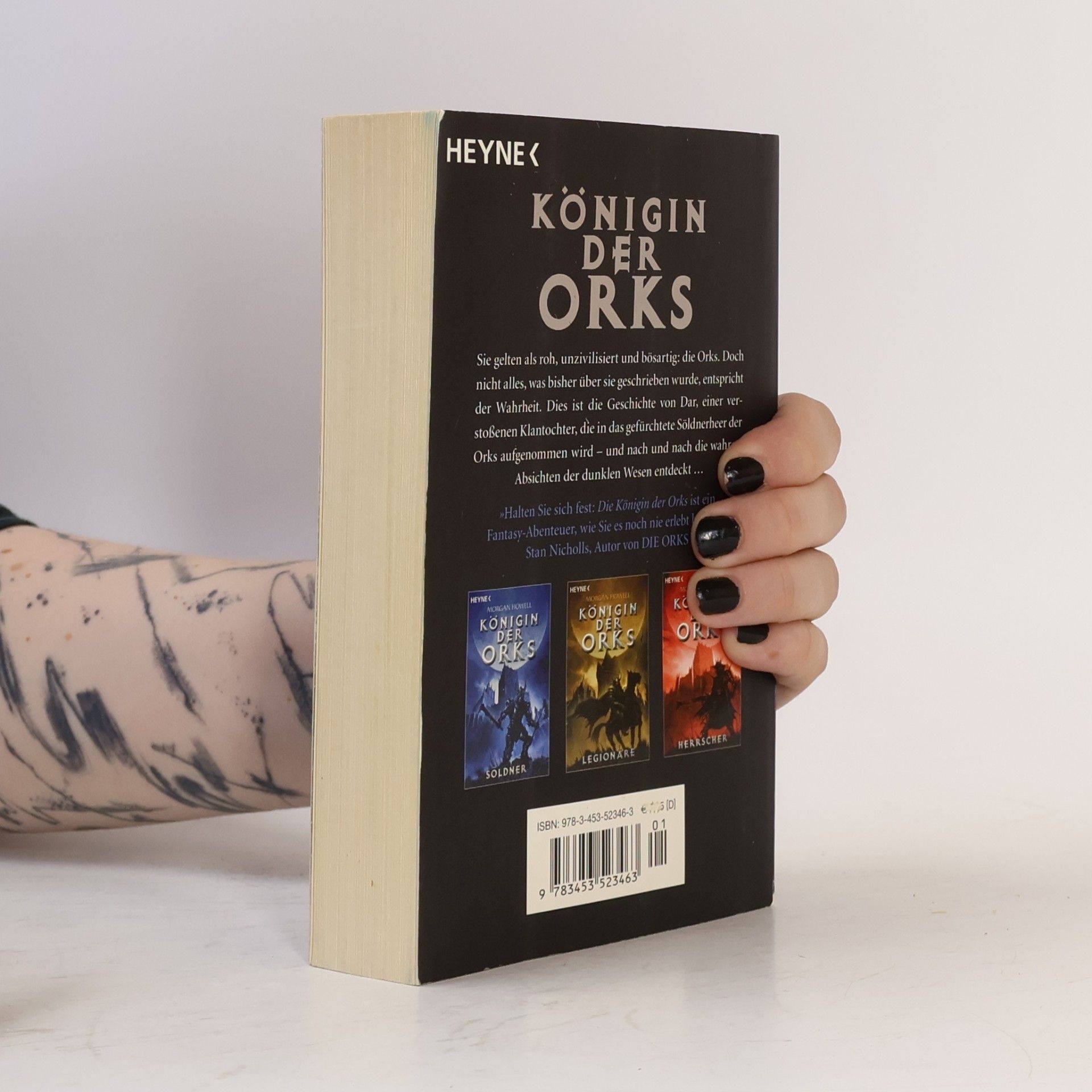Morgan Howell Königin der Orks. Söldner.