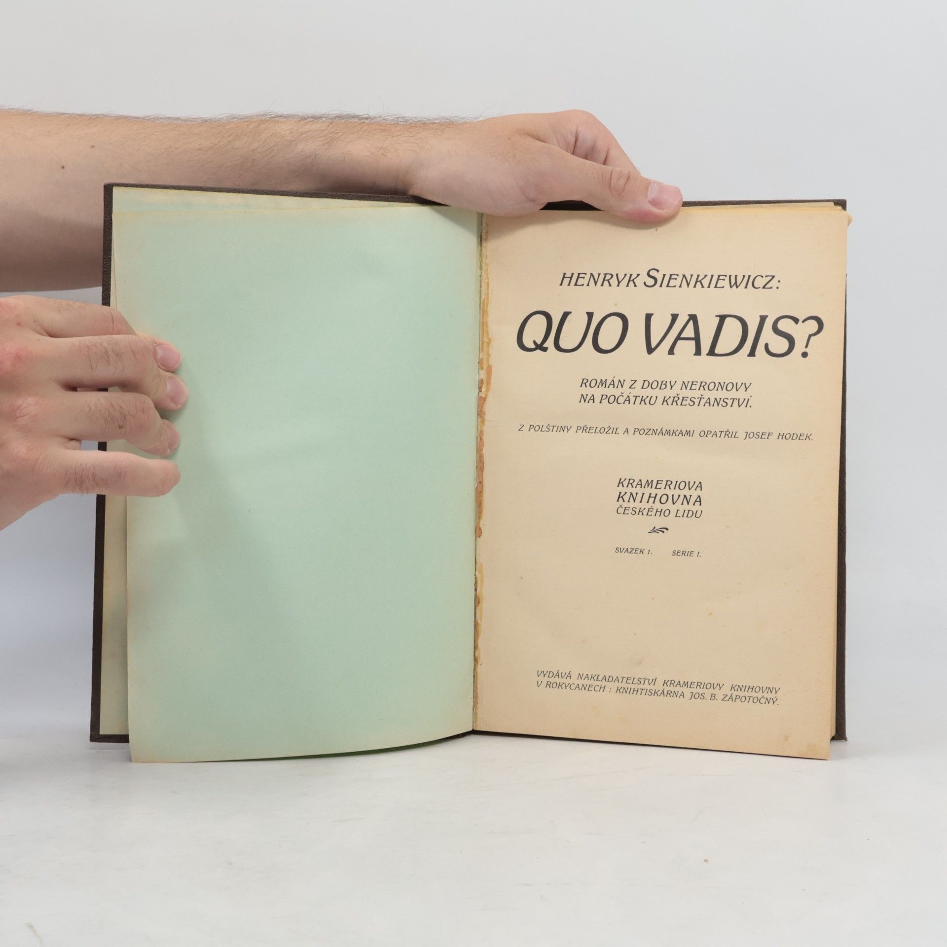 Henryk Sienkiewicz Quo Vadis