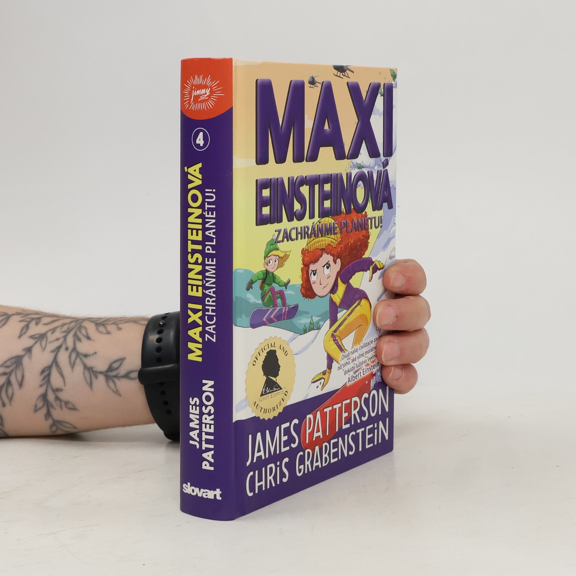 James Patterson Maxi Einsteinová : zachraňte planetu! 4