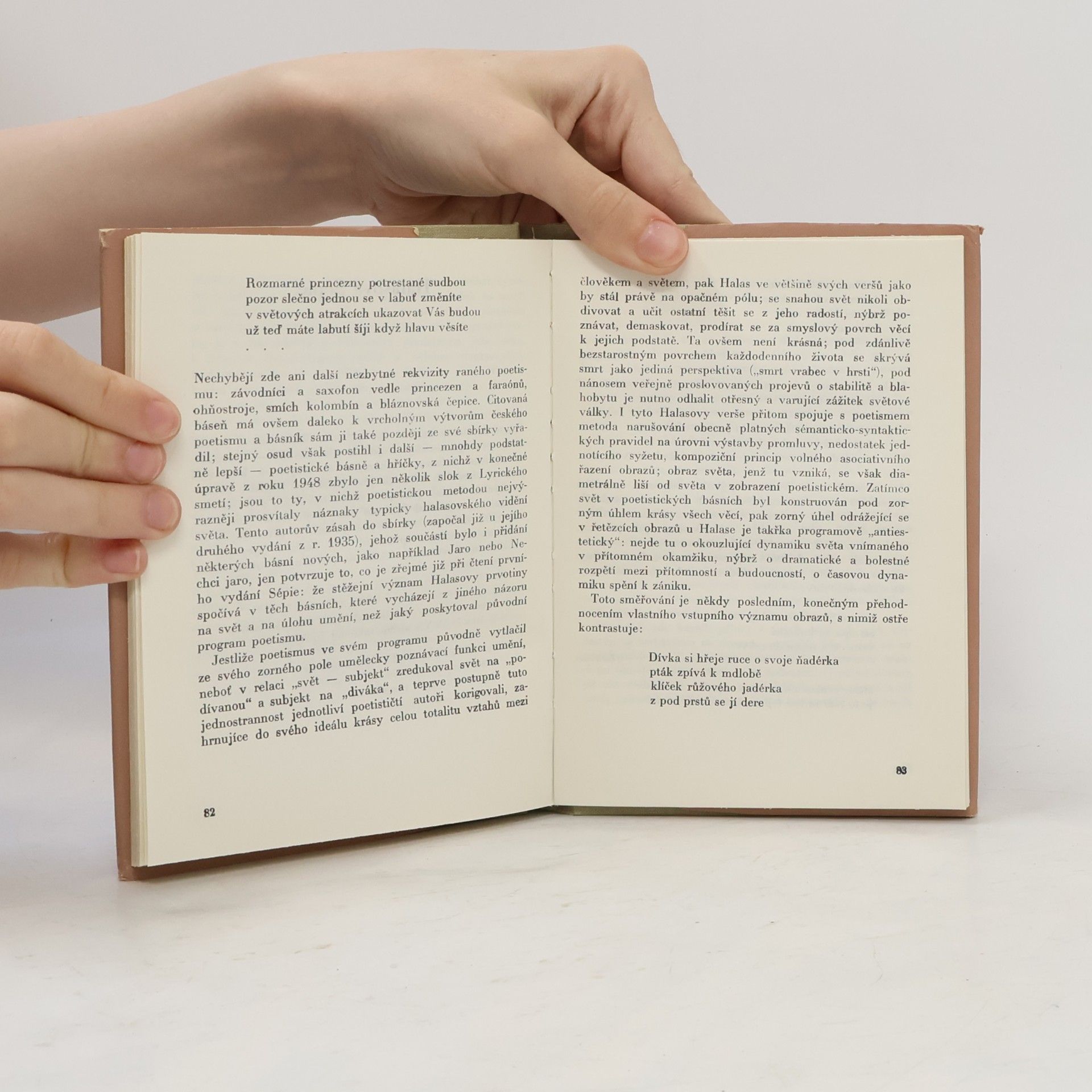 Marie Kubinová Proměny české poezie dvacátých let