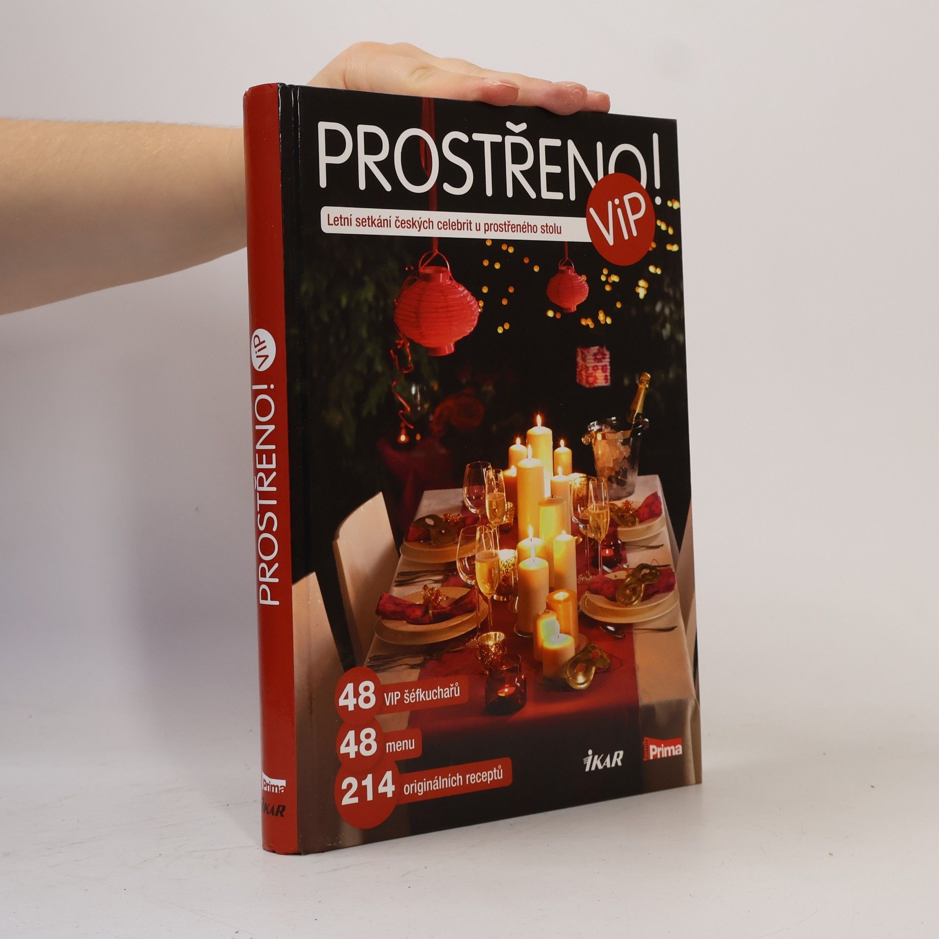 Marie Formáčková Prostřeno! ViP: Letní setkání českých celebrit u prostřeného stolu