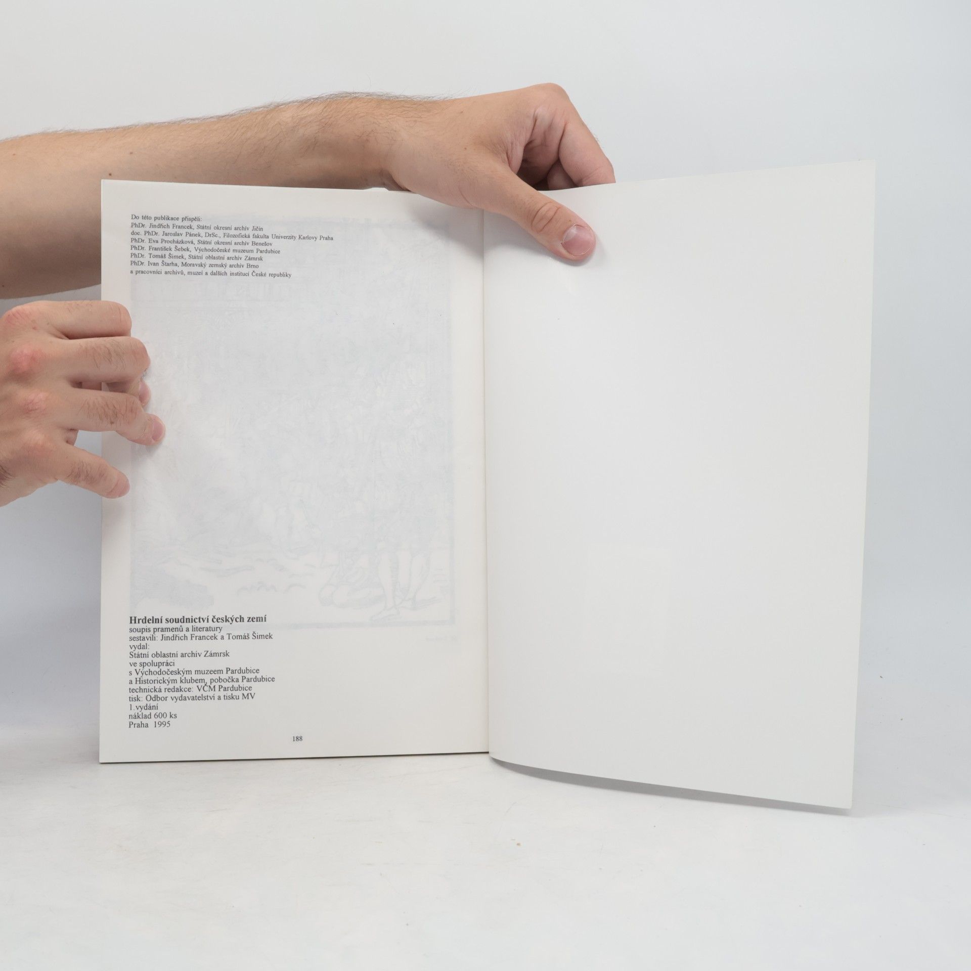 Jindřich Francek Hrdelní soudnictví českých zemí, soupis pramenů a literatury