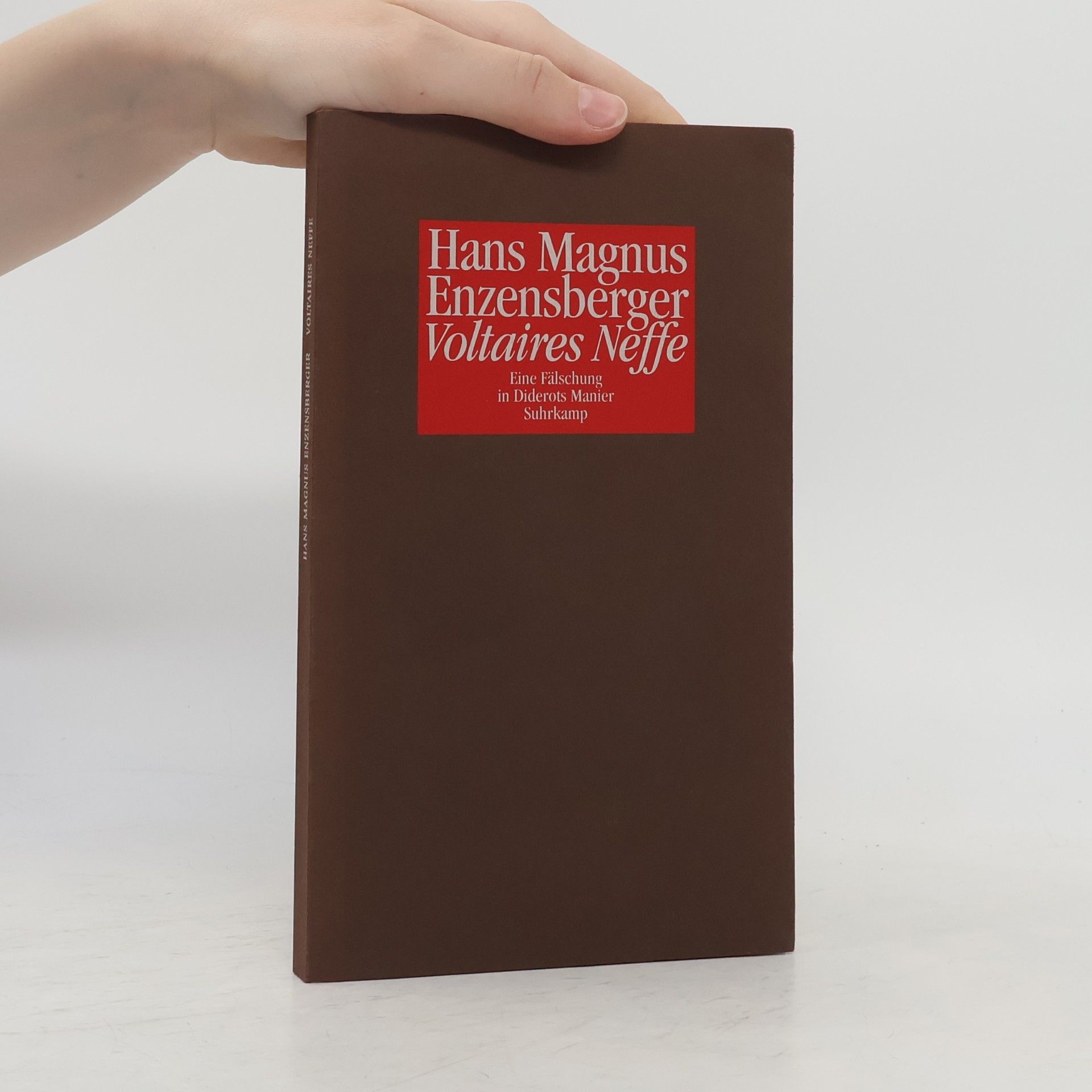 Hans Magnus Enzensberger Voltaires Neffe