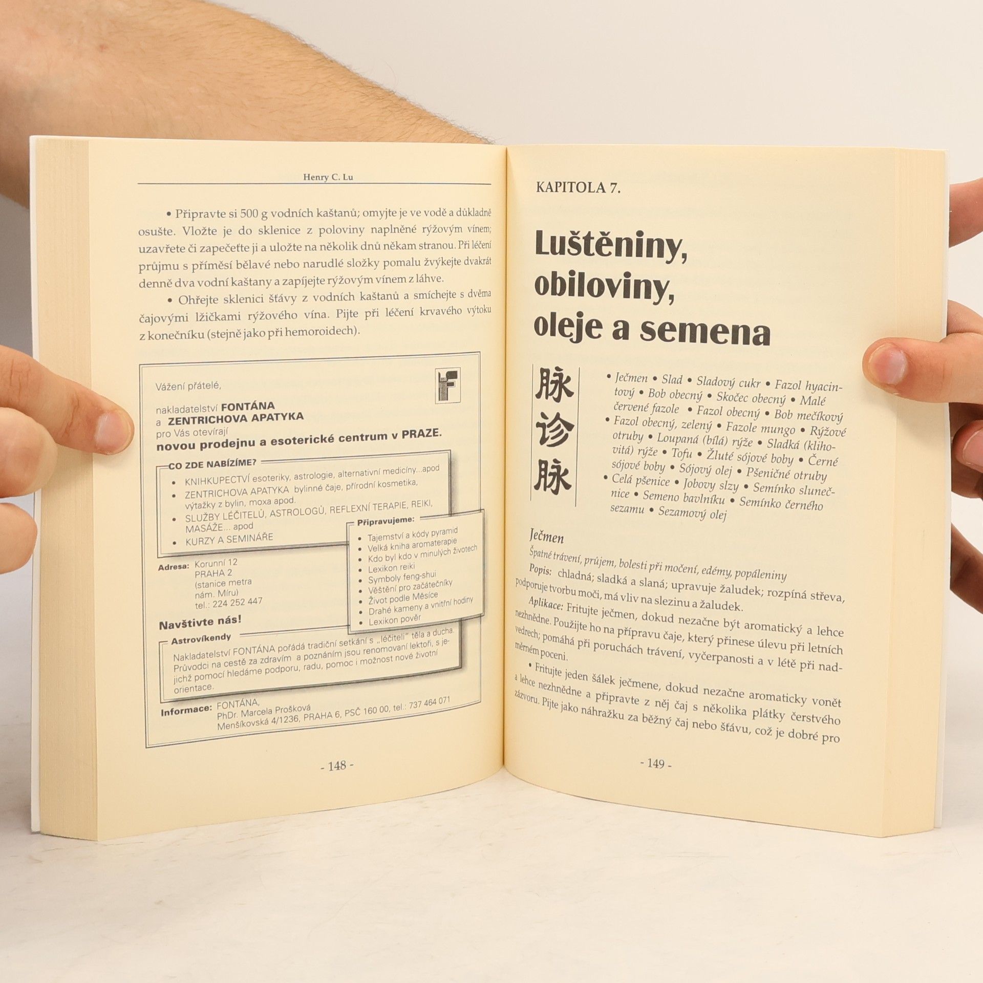 Henry C. Lu Čínský systém léčby potravinami: Prevence a léčení