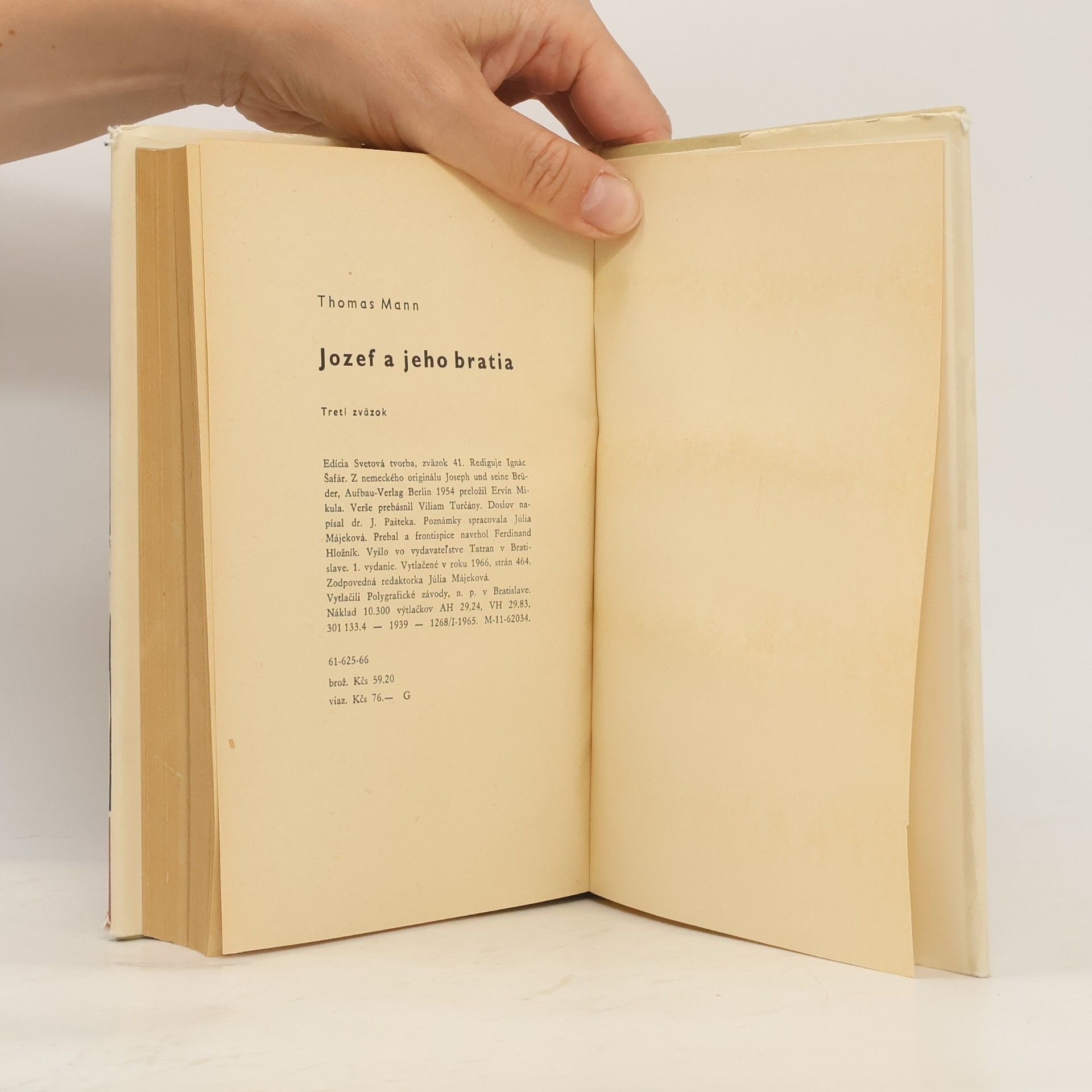 Thomas Mann Jozef a jeho bratia 3