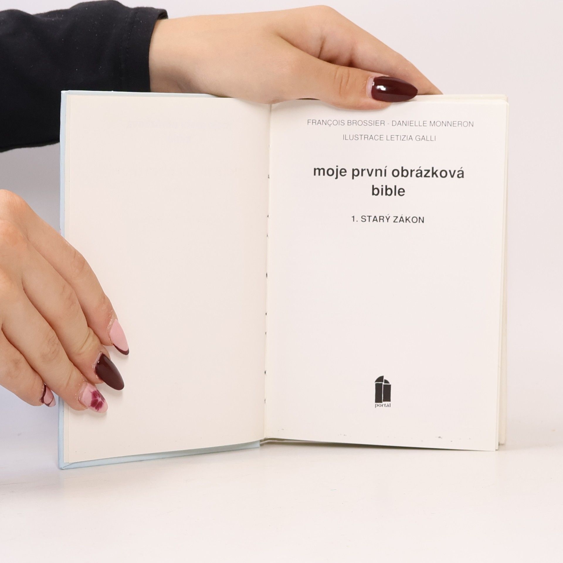 Francois Brossier Moje první obrázková bible 1-2
