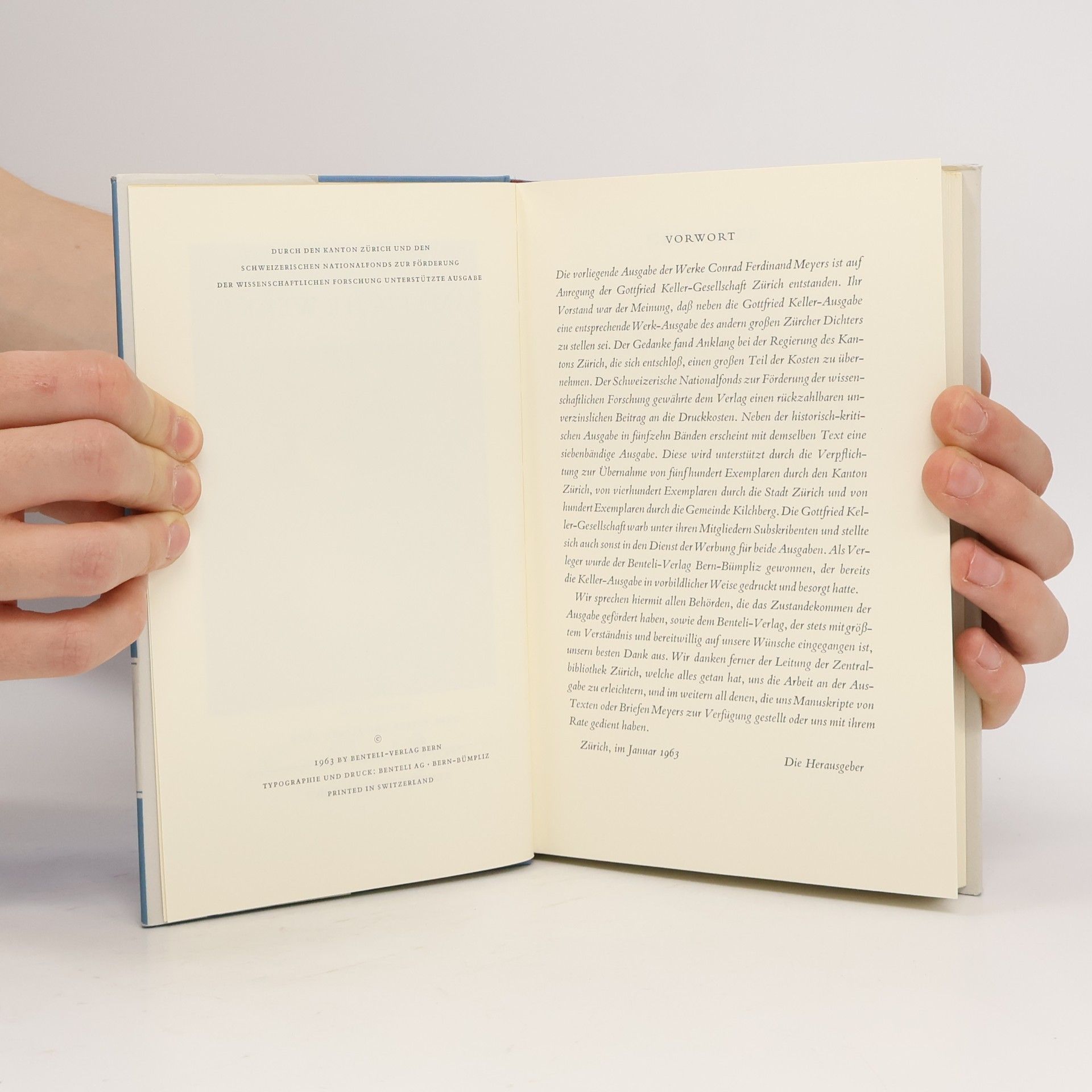 C. F. Meyer Sämtliche Werke I