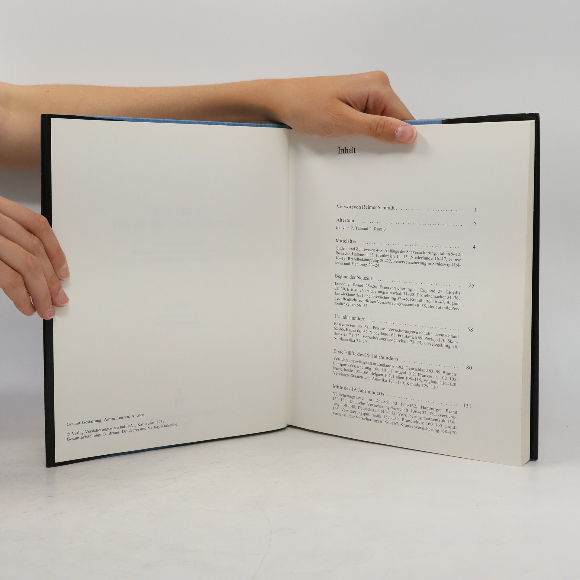 Peter K. Koch Bilder zur Versicherungsgeschichte