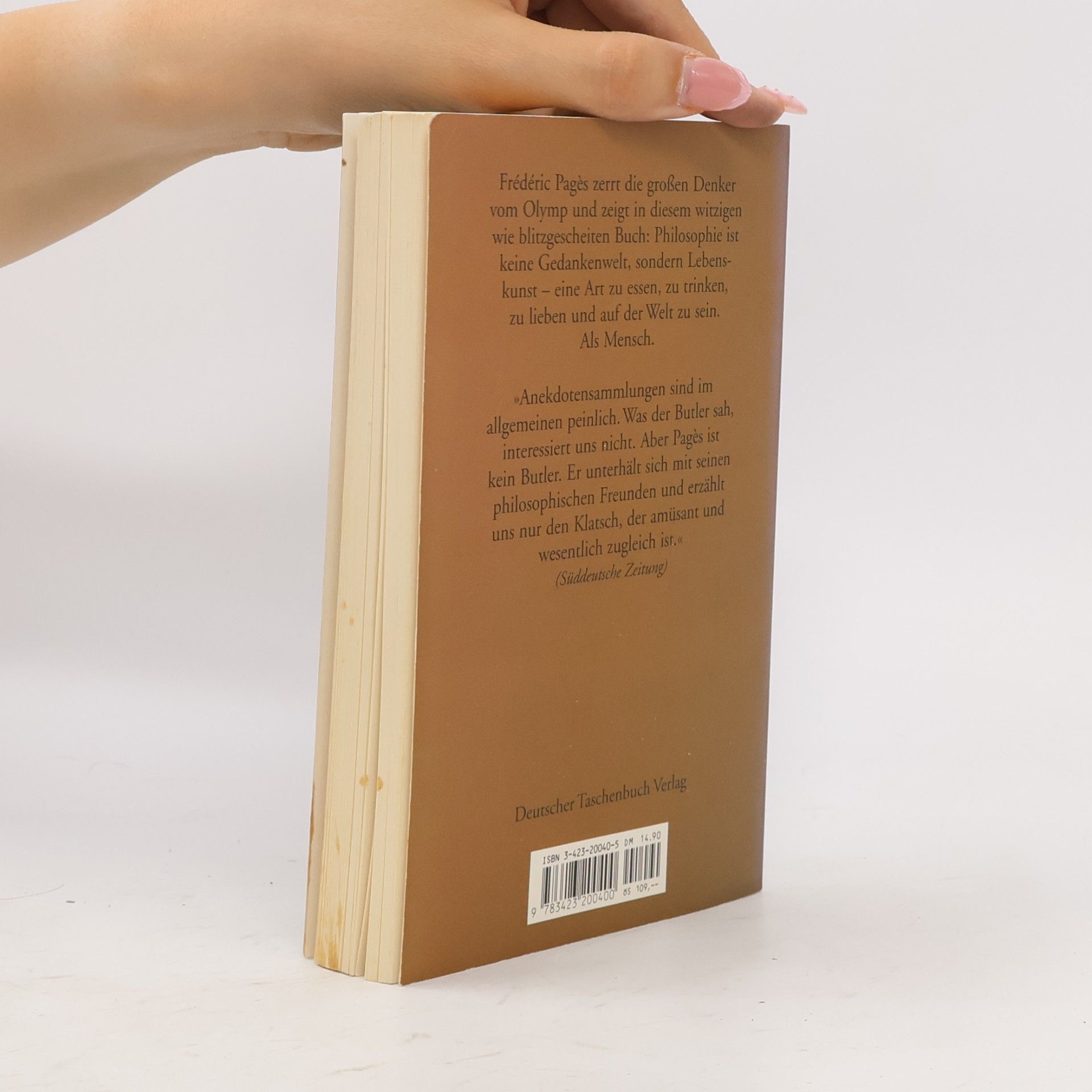 Fre de ric Page s. Frühstück bei Sokrates
