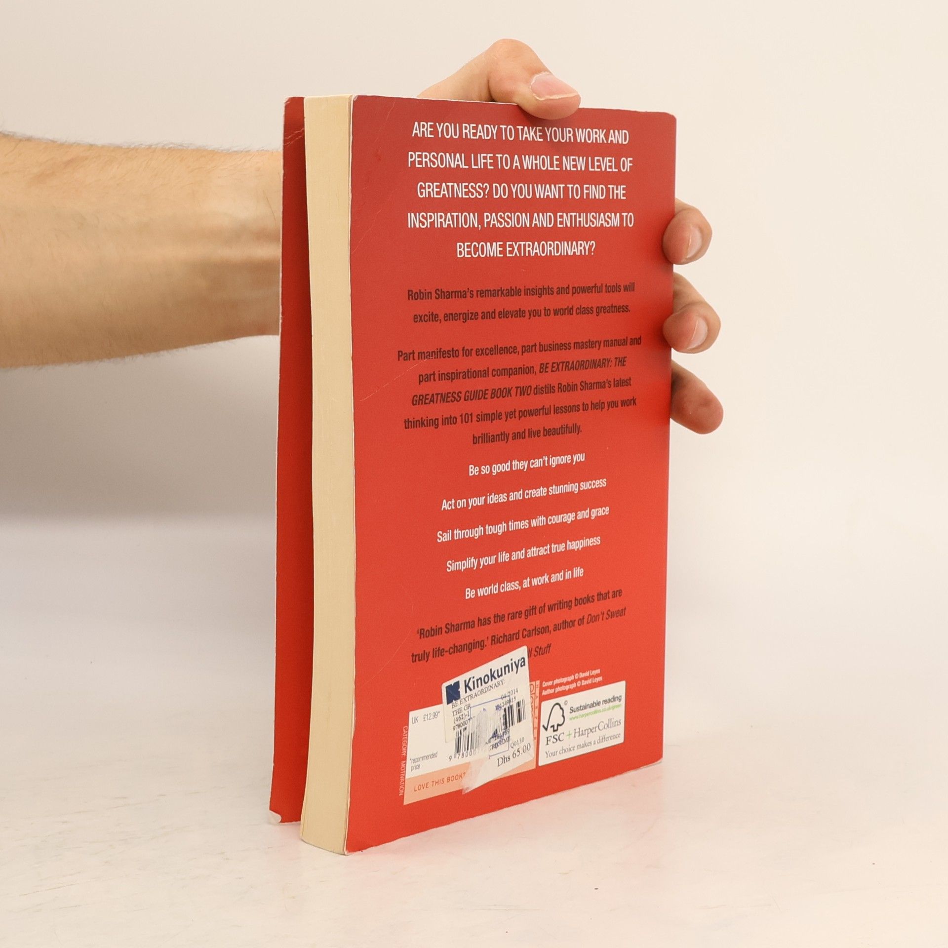 Robin Sharma Be Extraordinary: The Greatness Guide Book Two
