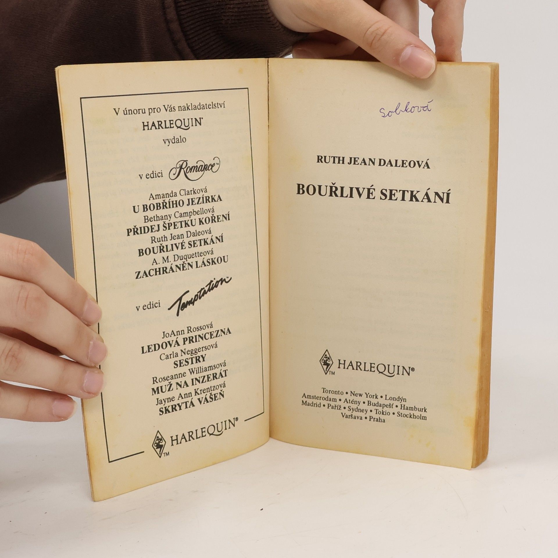 Ruth Jean Dale Bouřlivé setkání
