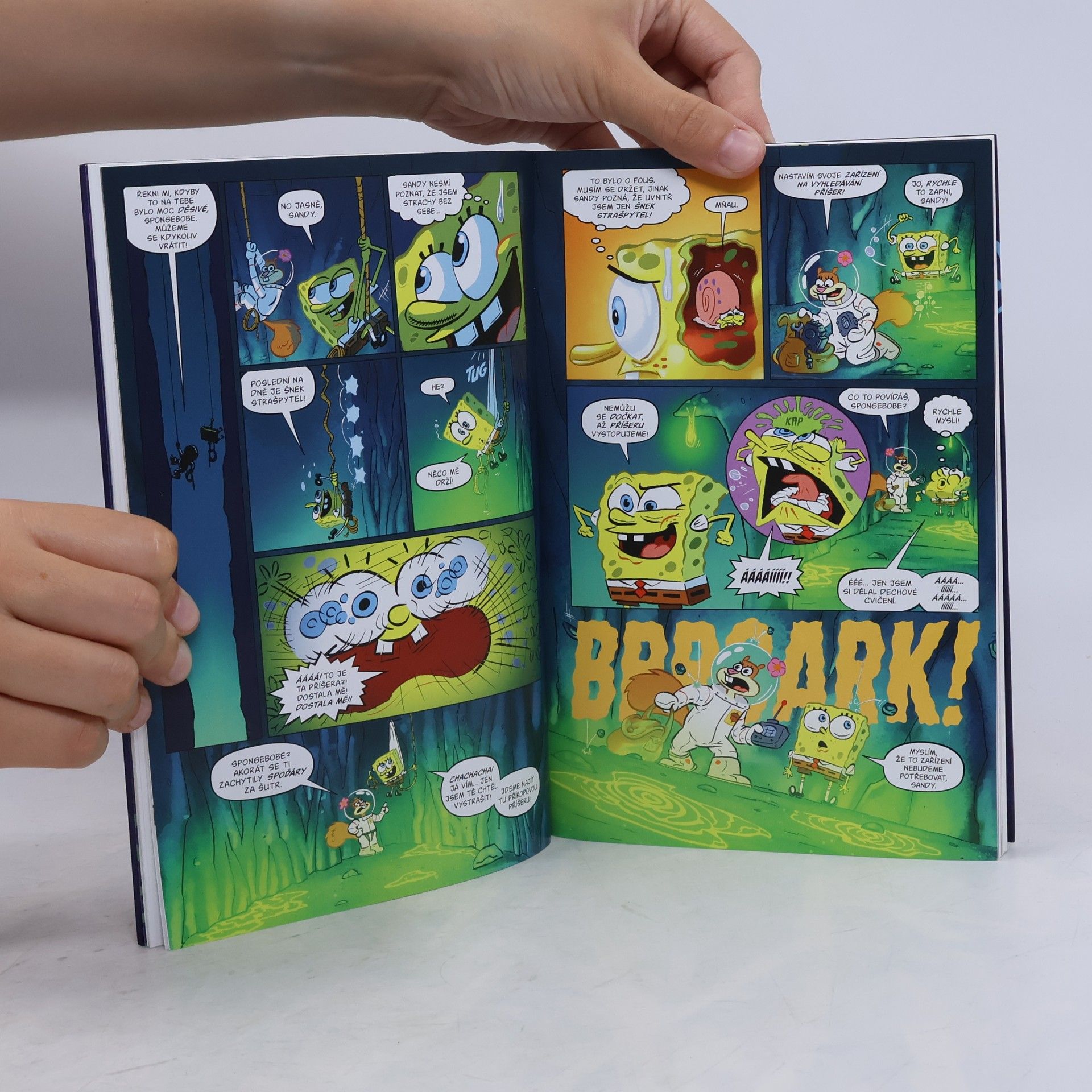 Stephen Hillenburg SpongeBob : komiks. Č. 3, Příběhy ze zakletého ananasu