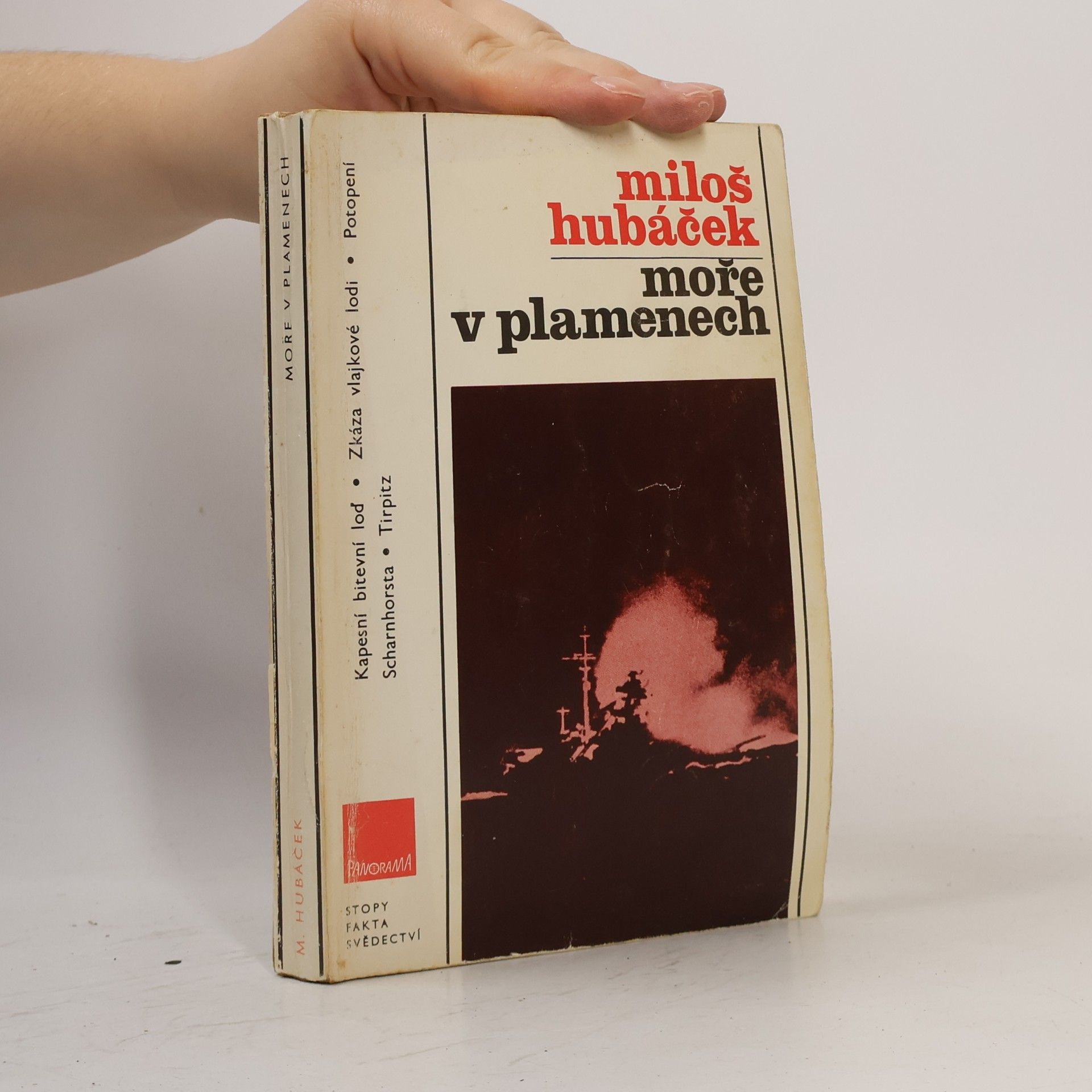 Miloš Hubáček Moře v plamenech