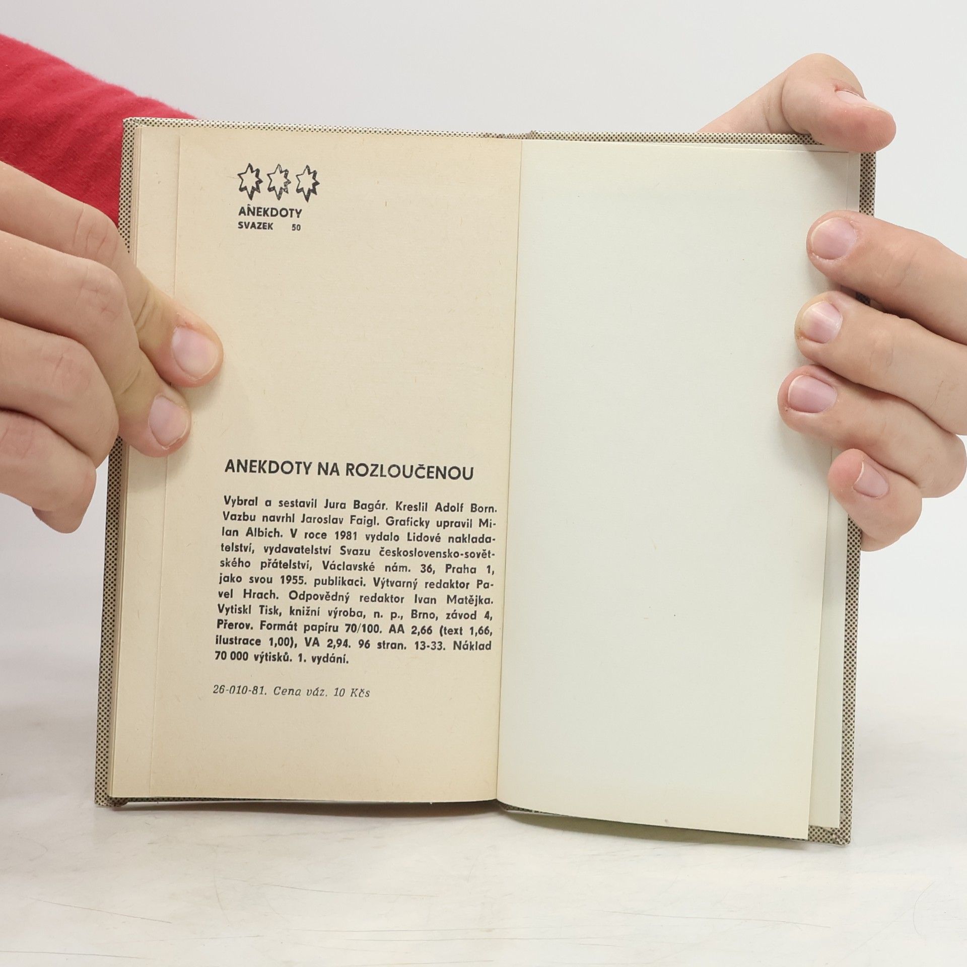 Autorenkollektiv Anekdoty 50. Na rozloučenou