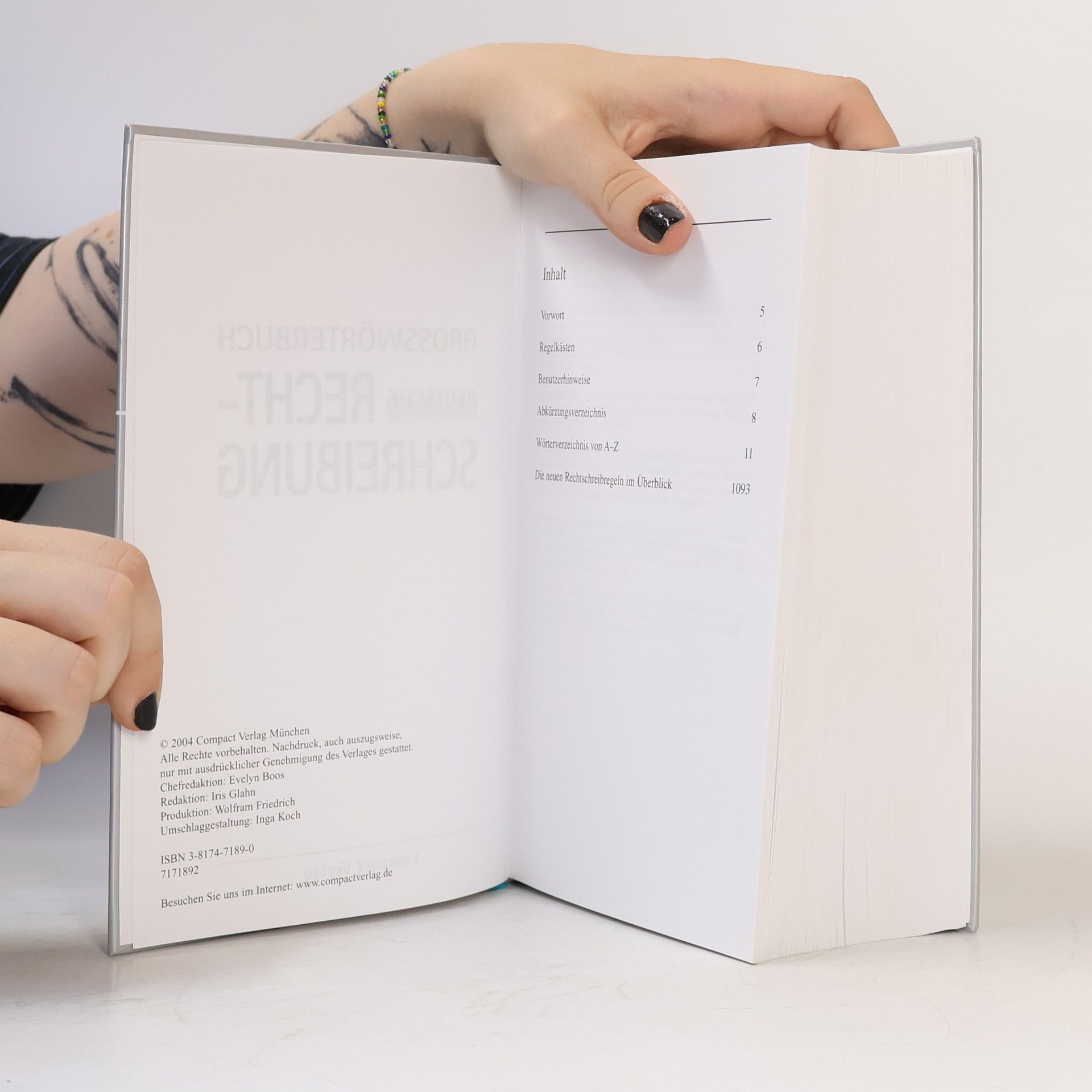 Silver Line Compact: Grosswörterbuch deutsche Rechtschreibung
